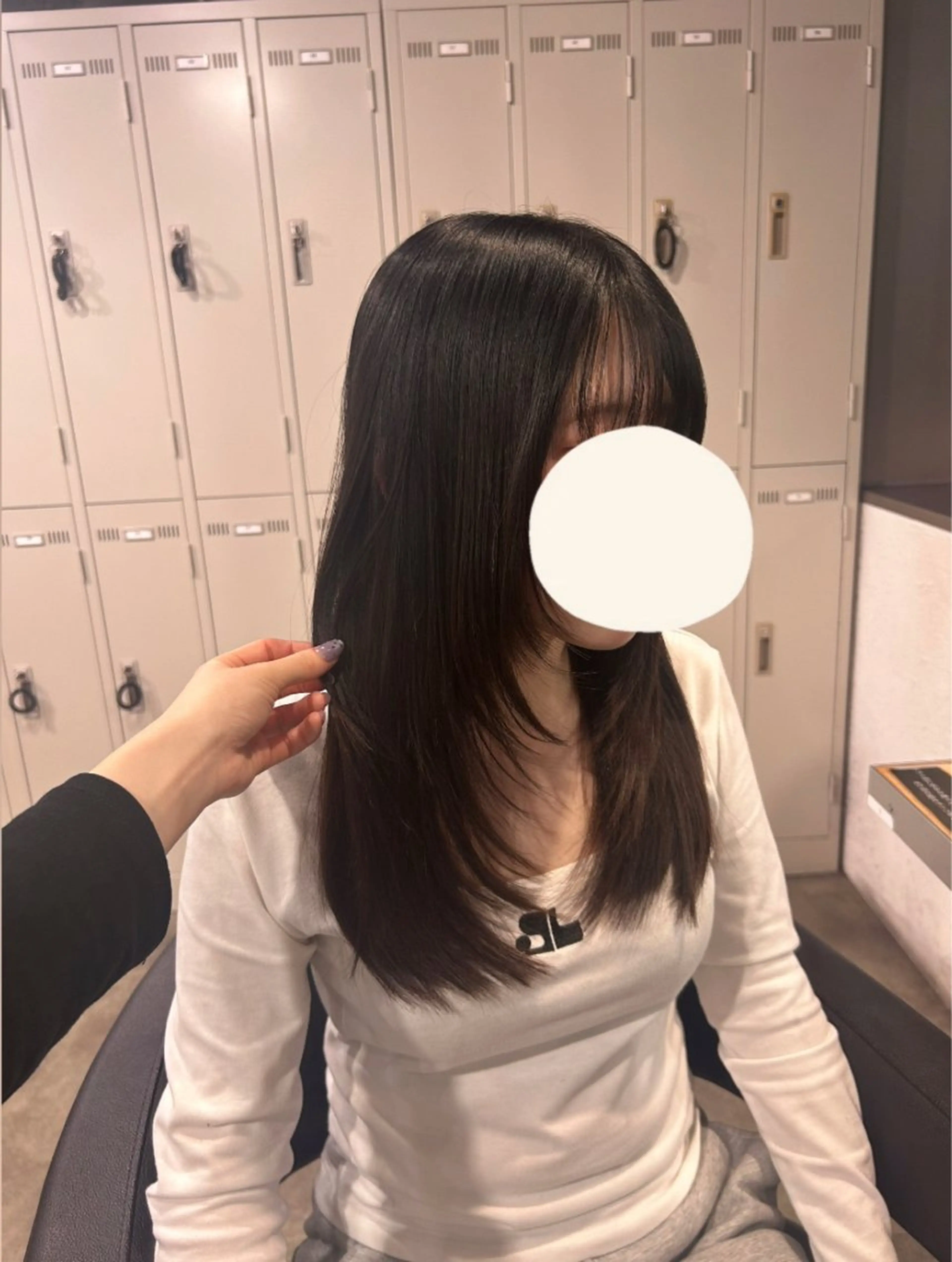 ロング モデル募集💙韓国 スタイル💙亜子のヘアスタイル