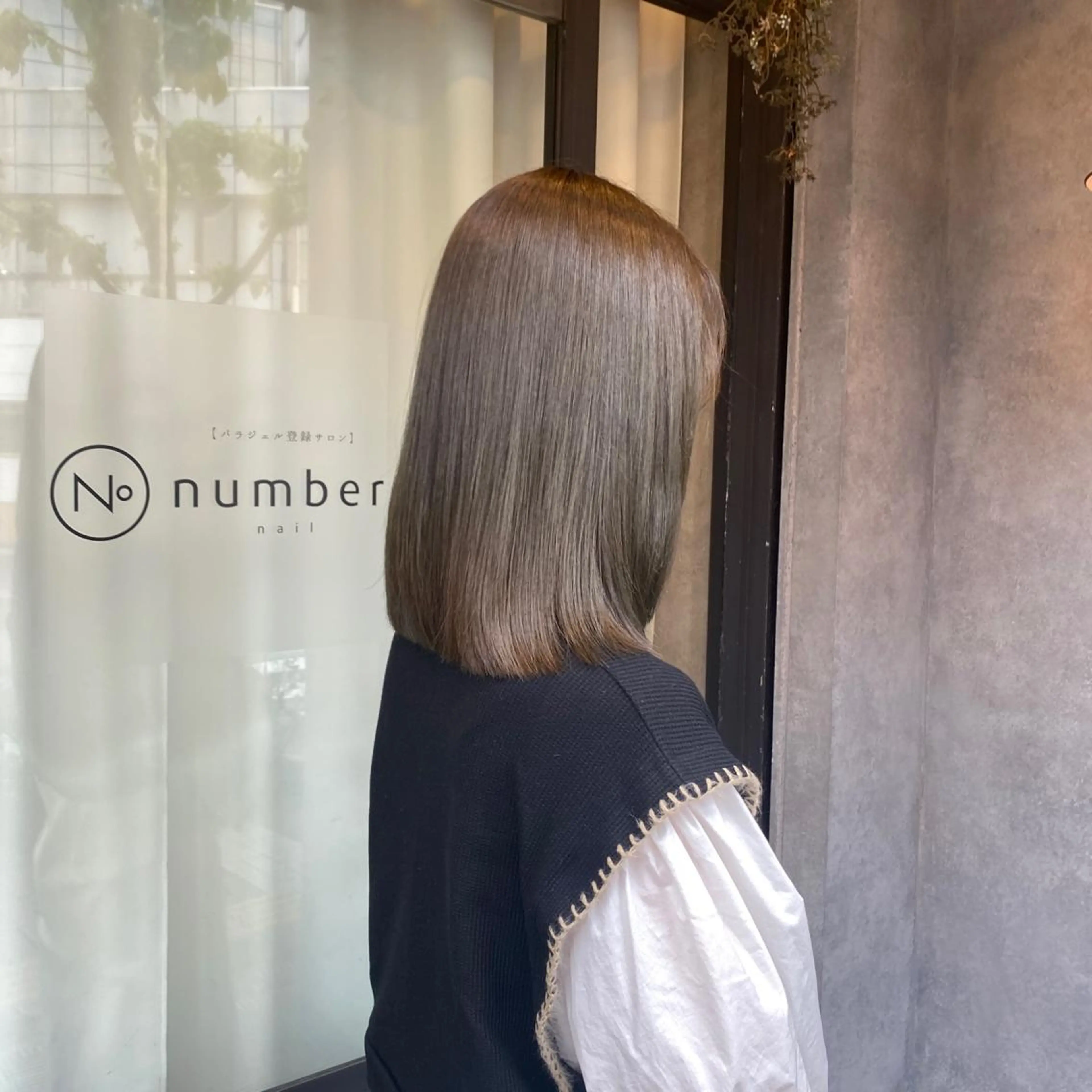 セミロング カラー パーマ ヘアアレンジ 似合わせカット 店長☀️前田一樹のヘアスタイル