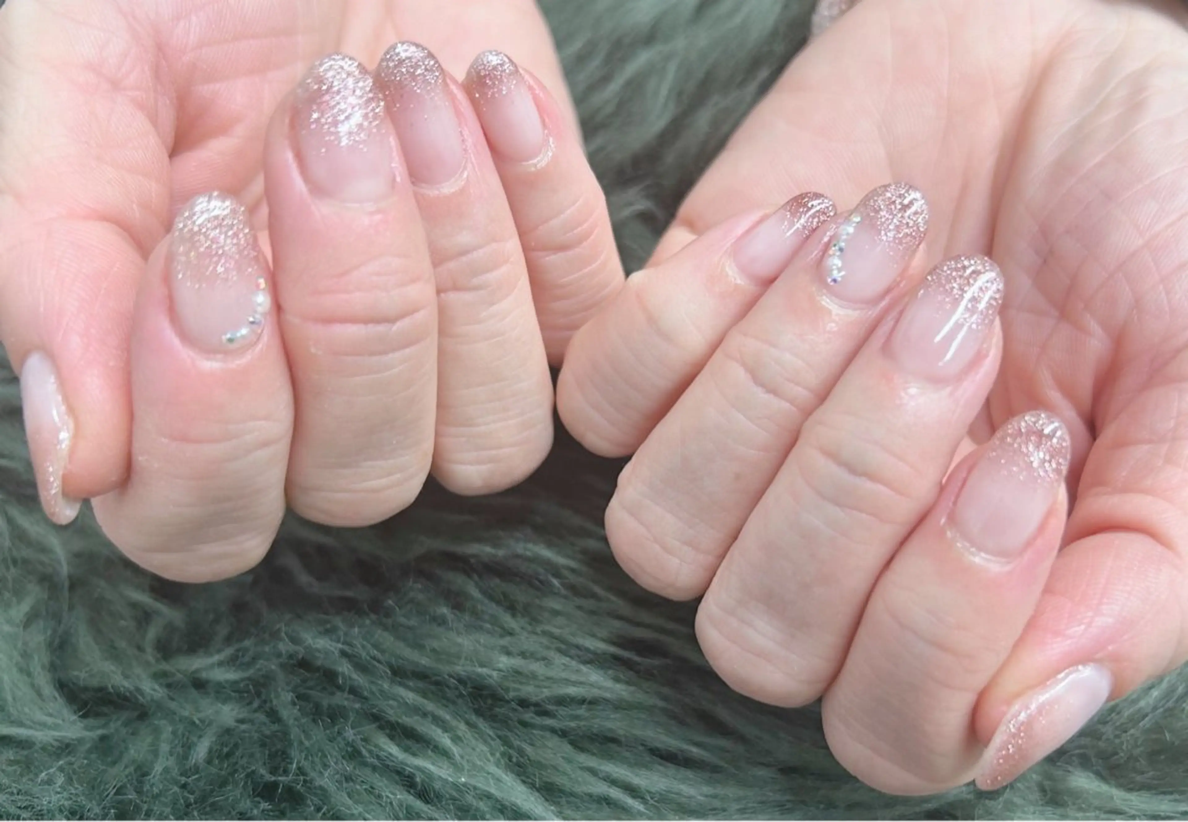 ネイル グラデーション マグネットネイル ハンドネイル Nail Salon agré所属・agré ネイルサロン　アグレのネイルデザイン