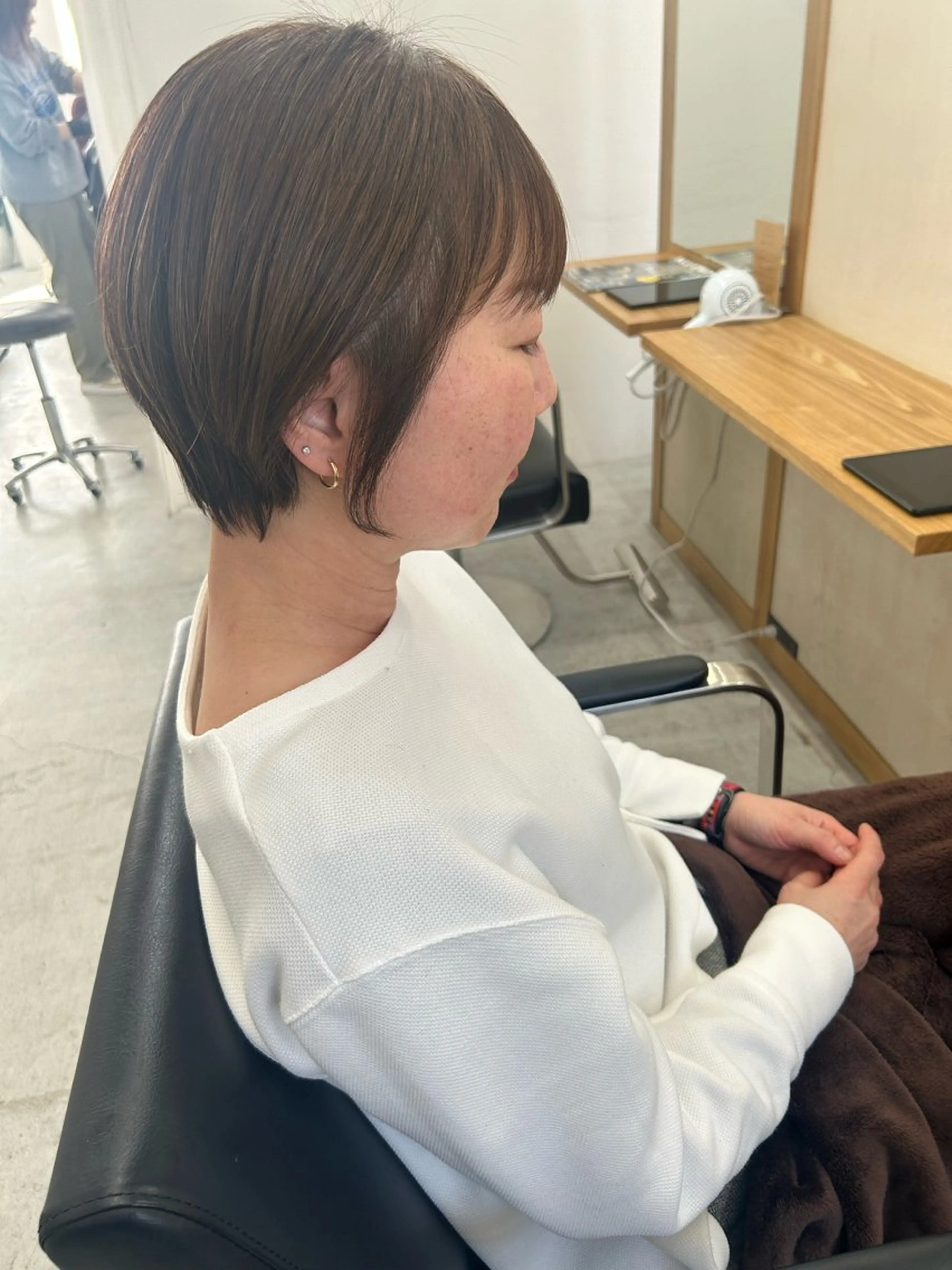 ショート Ribetta所属・仁木 彩奈のヘアスタイル