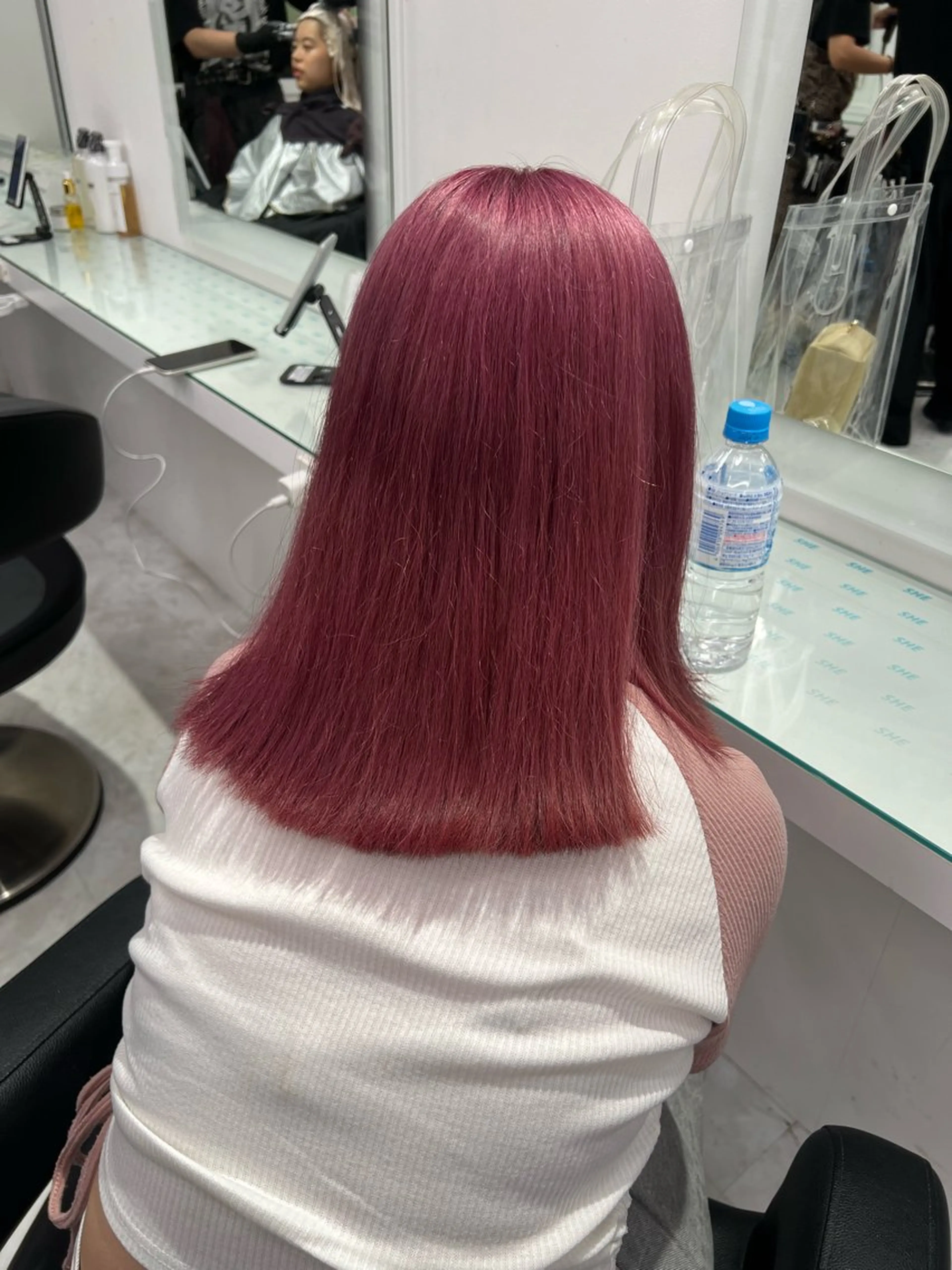 カラー ヘアカラー トリートメント ブリーチなし透明感 💗RYOTAのヘアスタイル