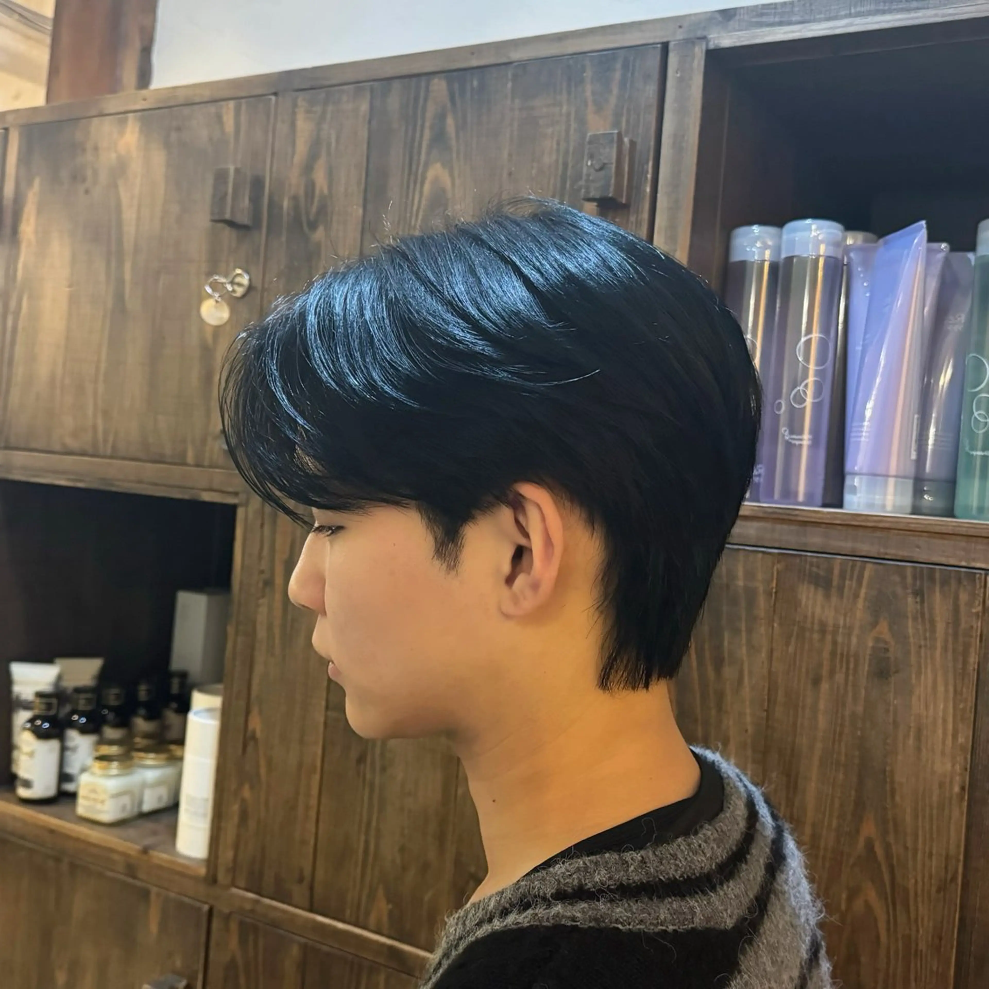 カラー メンズ カット ヘアカラー 韓国ヘア🫧艶カラー 🫧髪質改善/オオヤのヘアスタイル