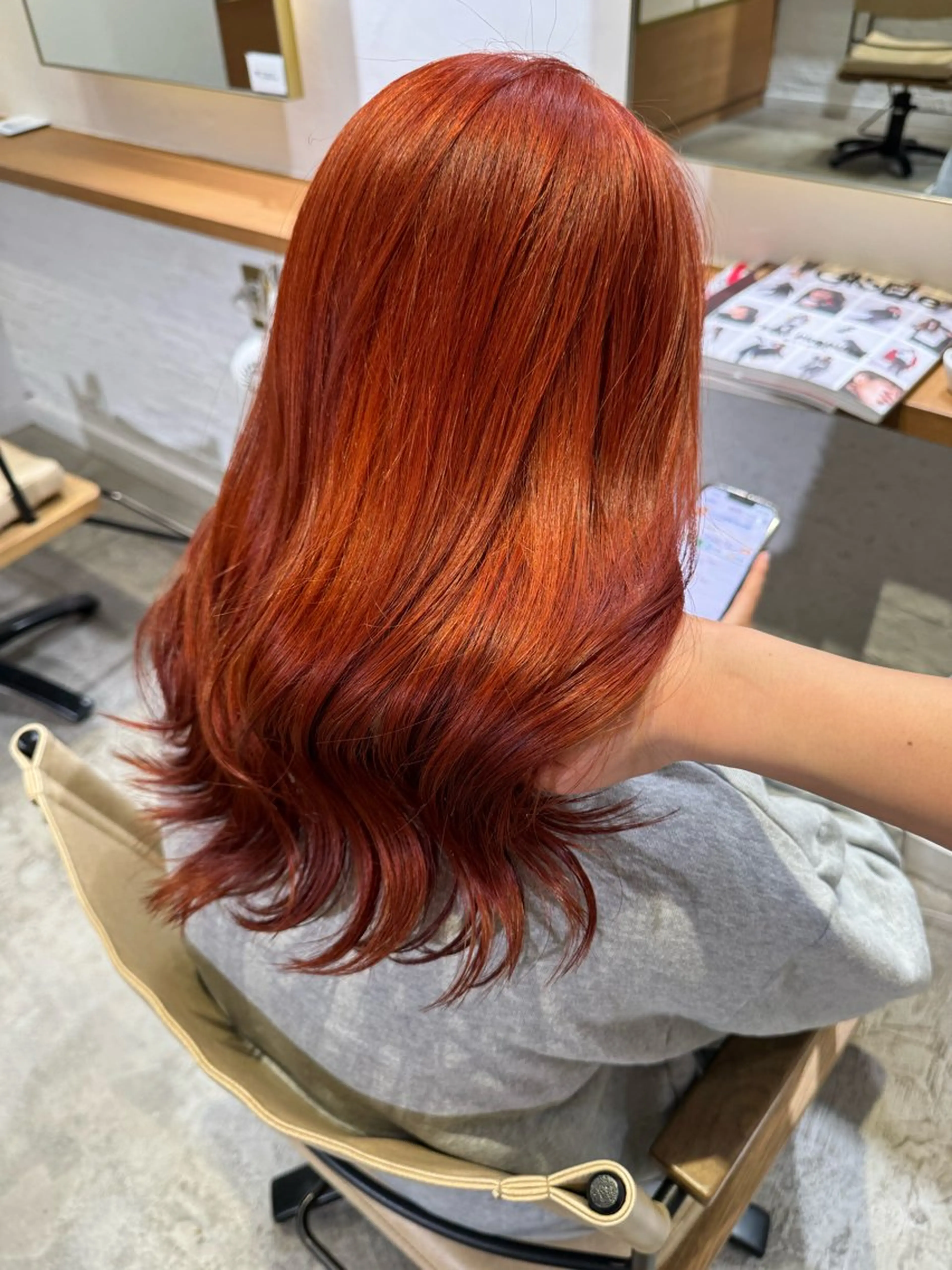 ブリーチなしダブルカラー＋5stepトリートメントの写真