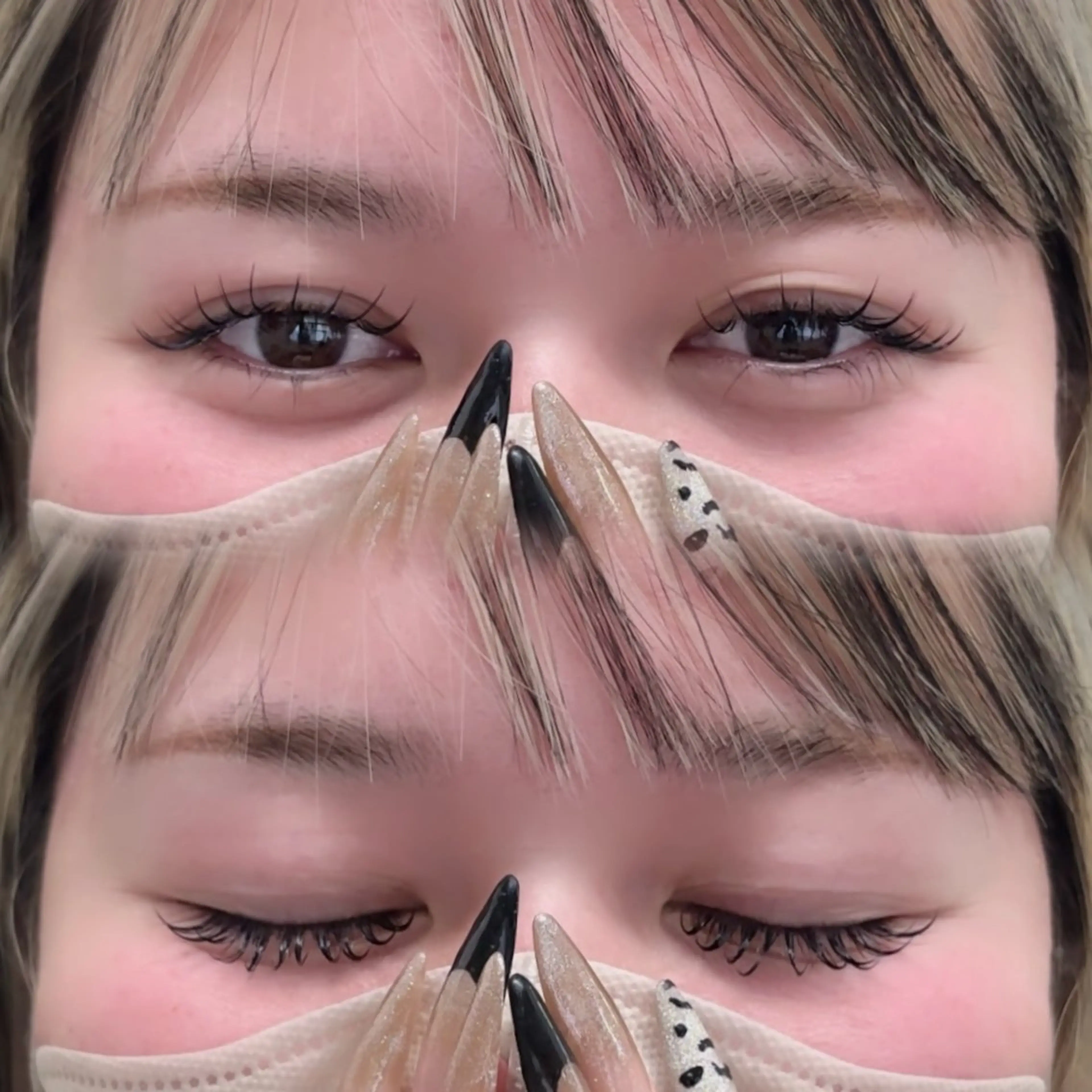 マツエク・マツパ Cカール Limie komenakaのマツエク・マツパデザイン