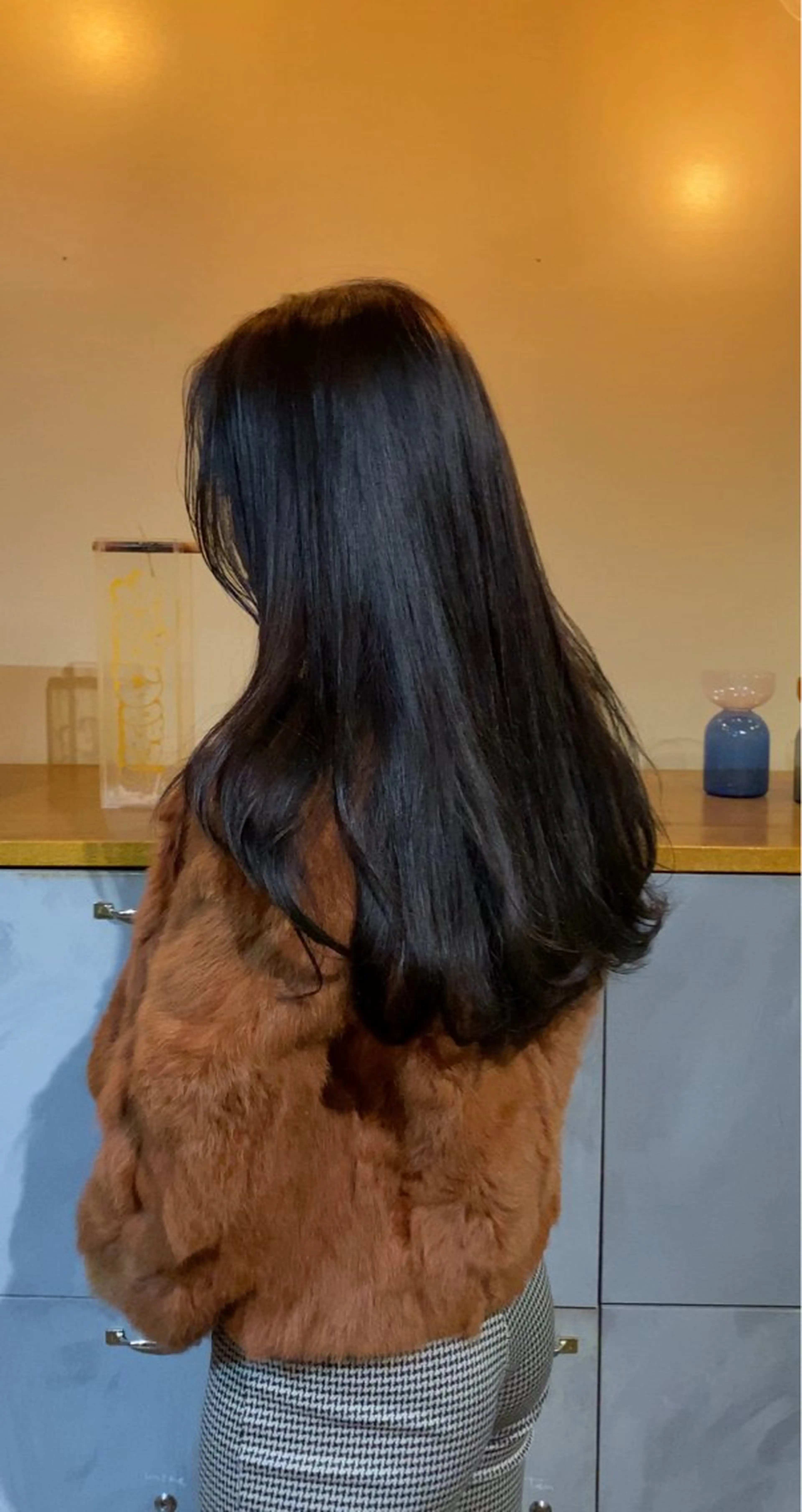 ロング カラー ヘアカラー トリートメント オリーブベージュ 🫒🩶Rianaのヘアスタイル