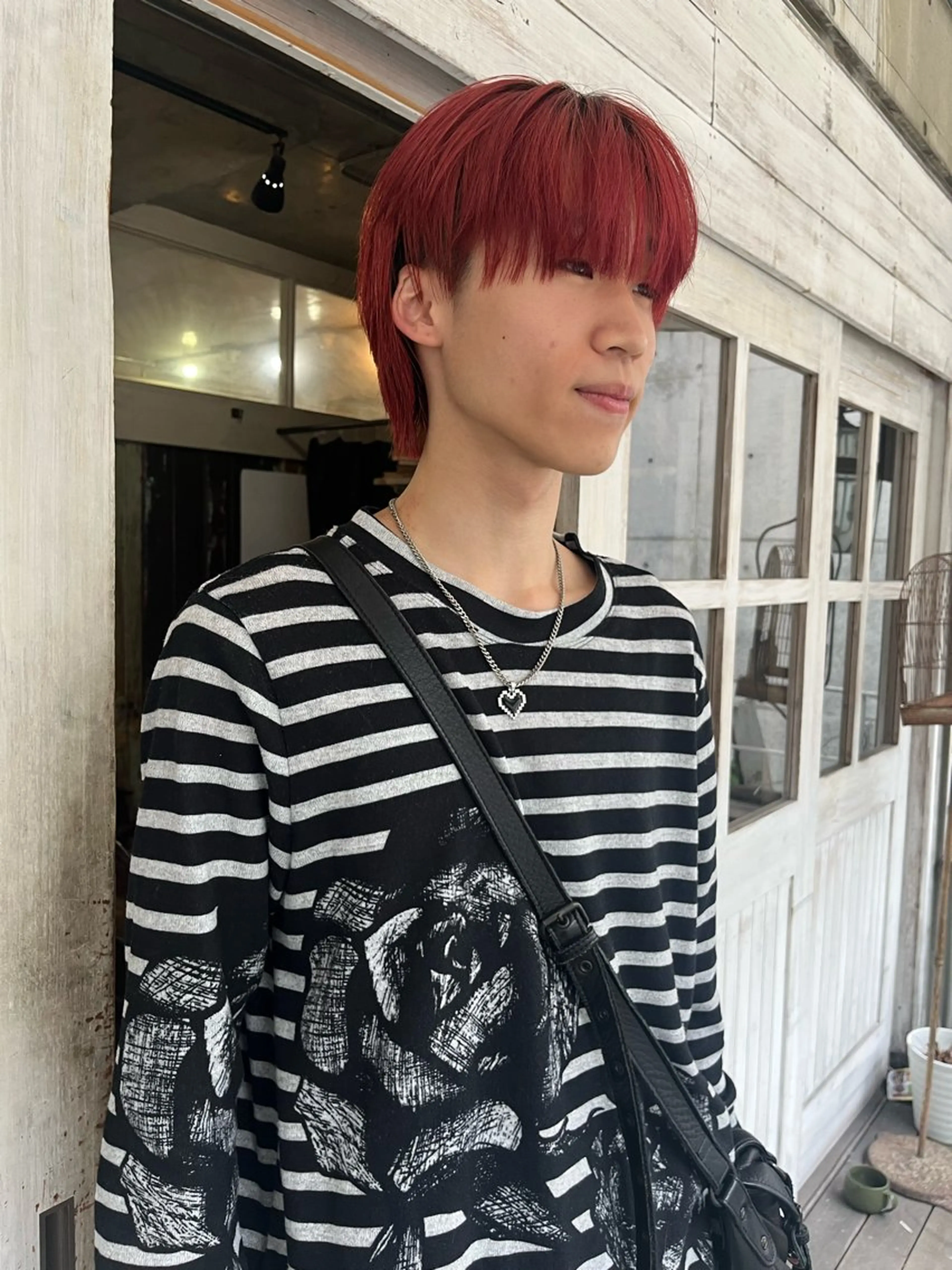 ショート カット ヘアカラー トリートメント ハイトーン/顔まわり レイヤー/YUKAのヘアスタイル