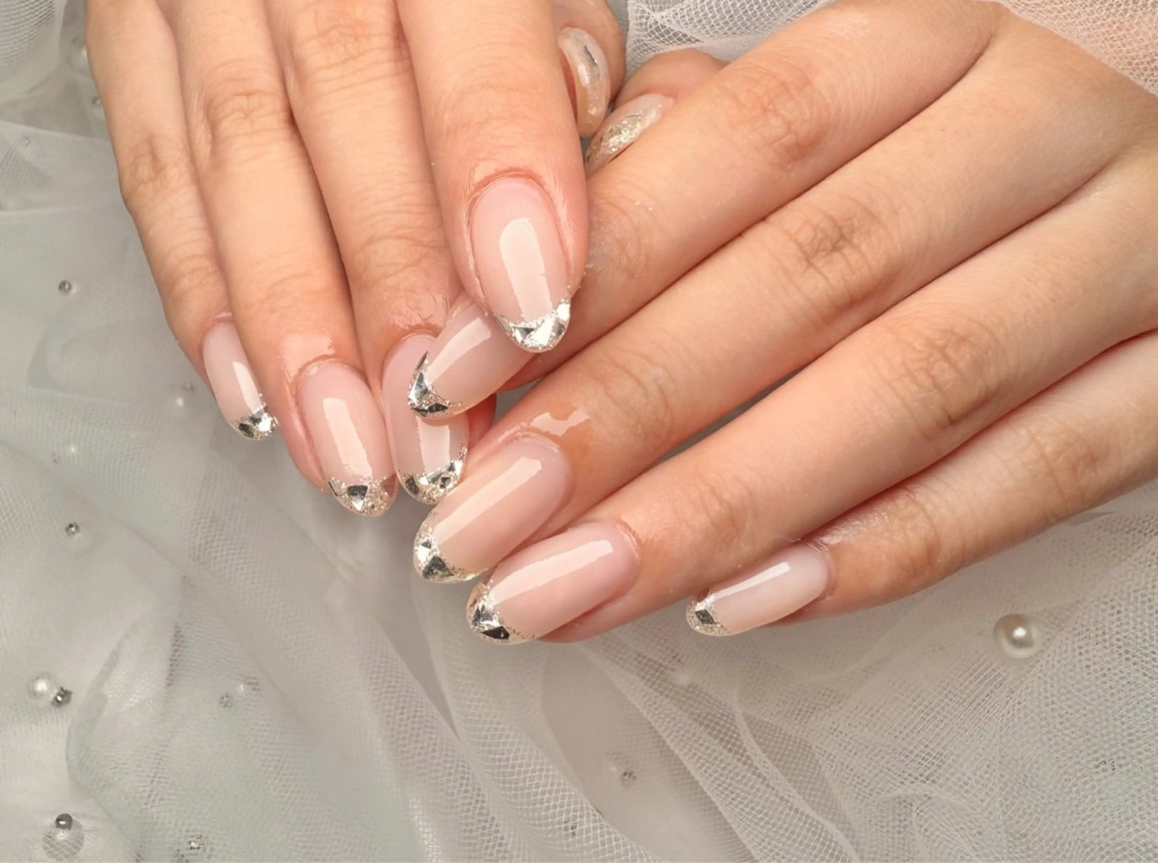 【12月限定‼️🎄】お爪が傷まないフィルイン対応🫧 120分アート🧡(持ち込みOK✨️）の写真