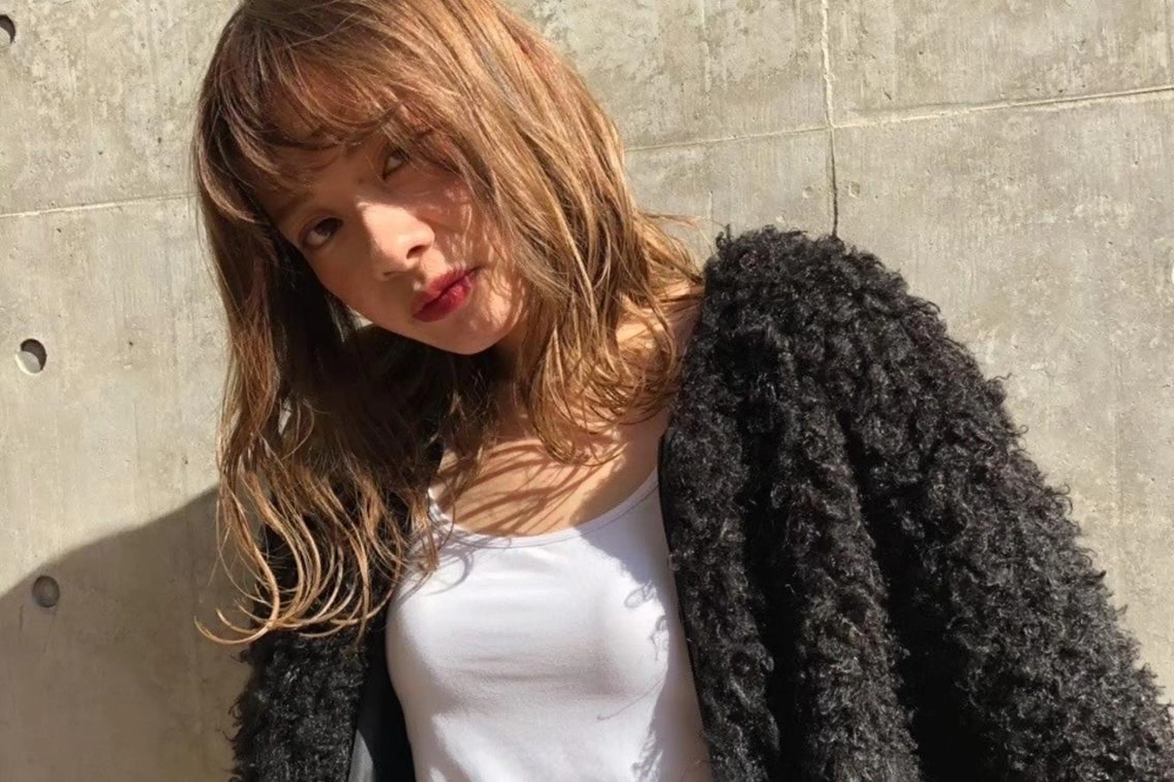 セミロング カラー ショートボブ セミロングパーマ バレイヤージュ ブリーチ ケアブリーチ hair terra ce M奈良店のヘアスタイル