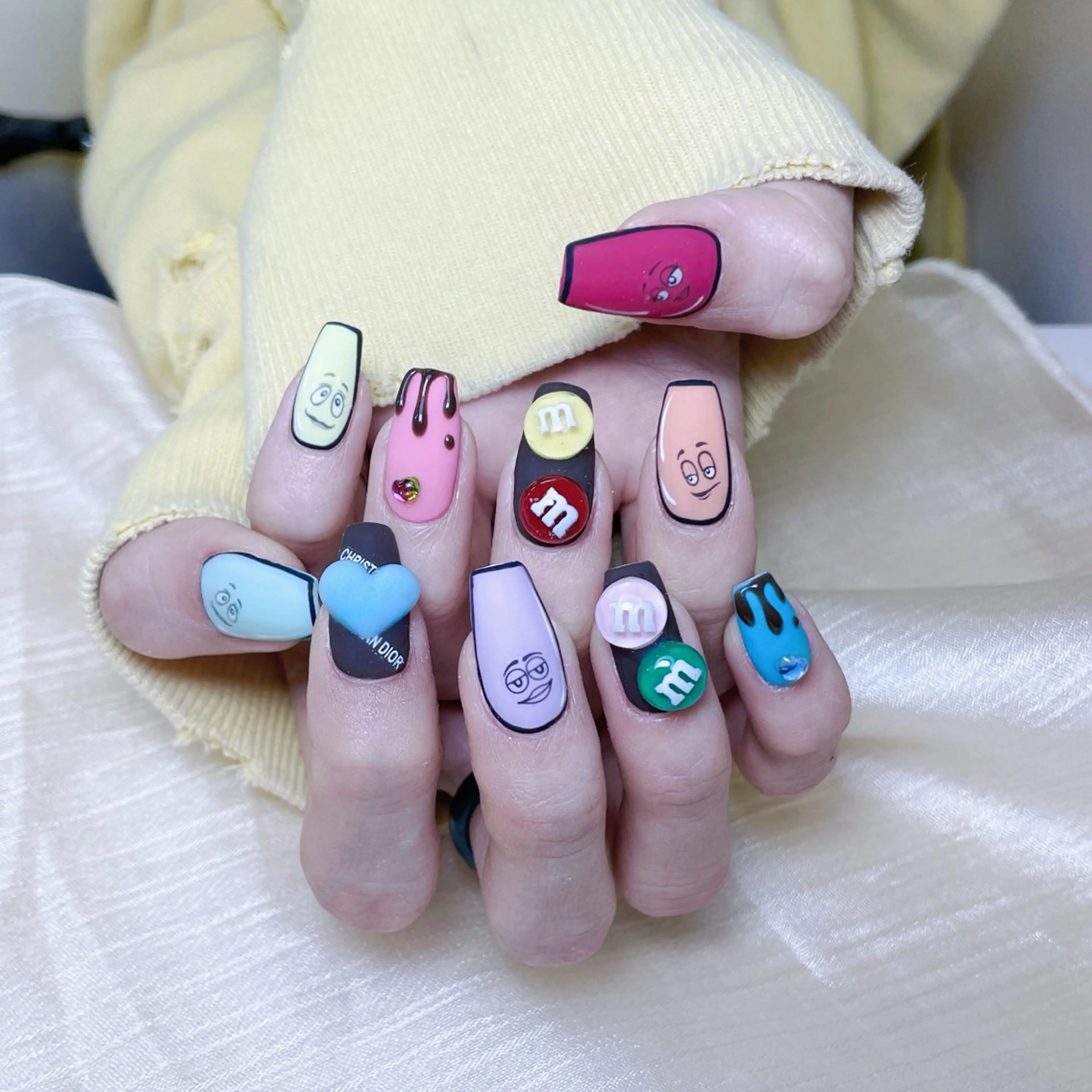 ネイル フットネイル Melody Nail所属・Melody  3D/スカルプ専門店のネイルデザイン