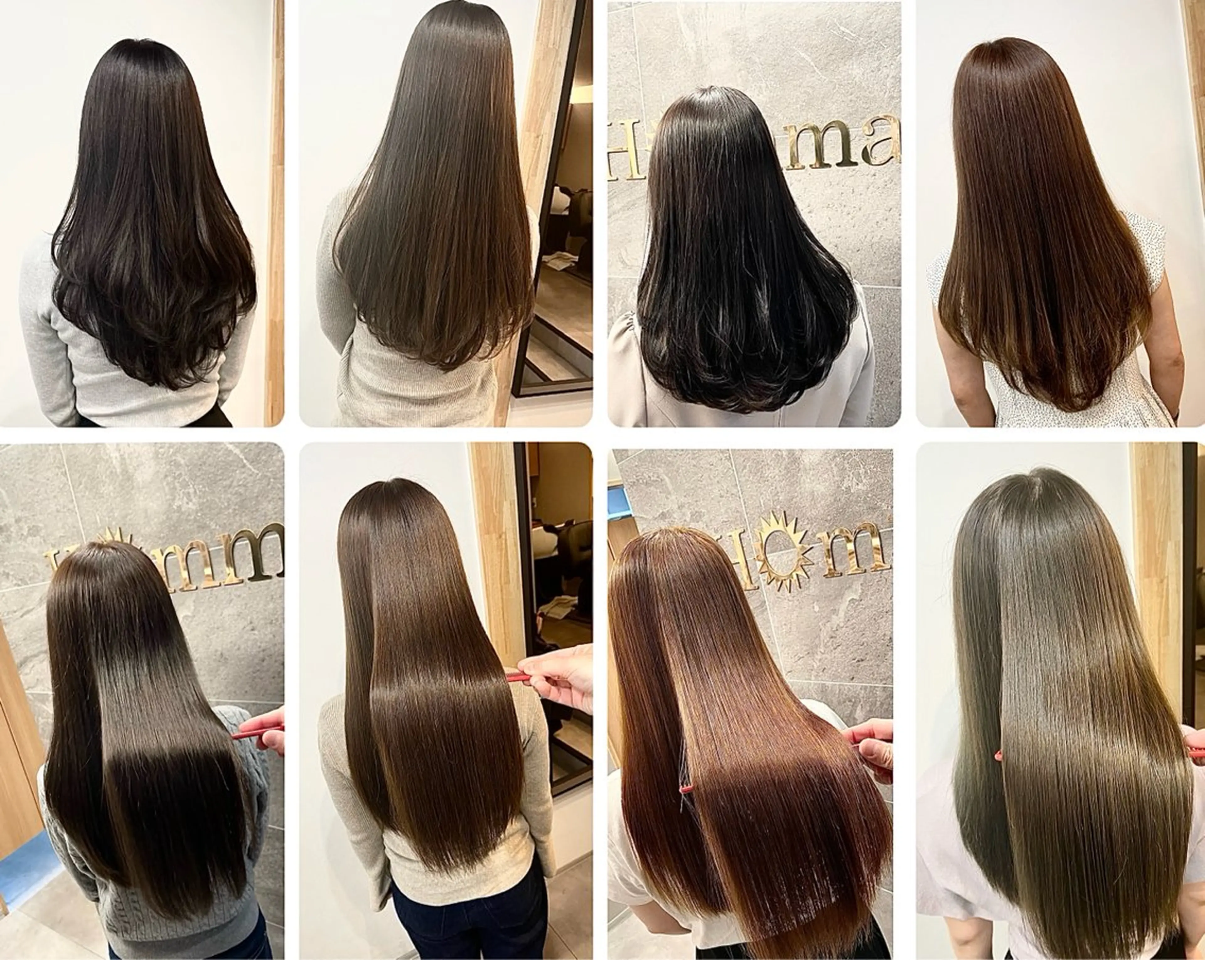 前髪縮毛矯正＋前髪カット＋TR/女性限定の写真