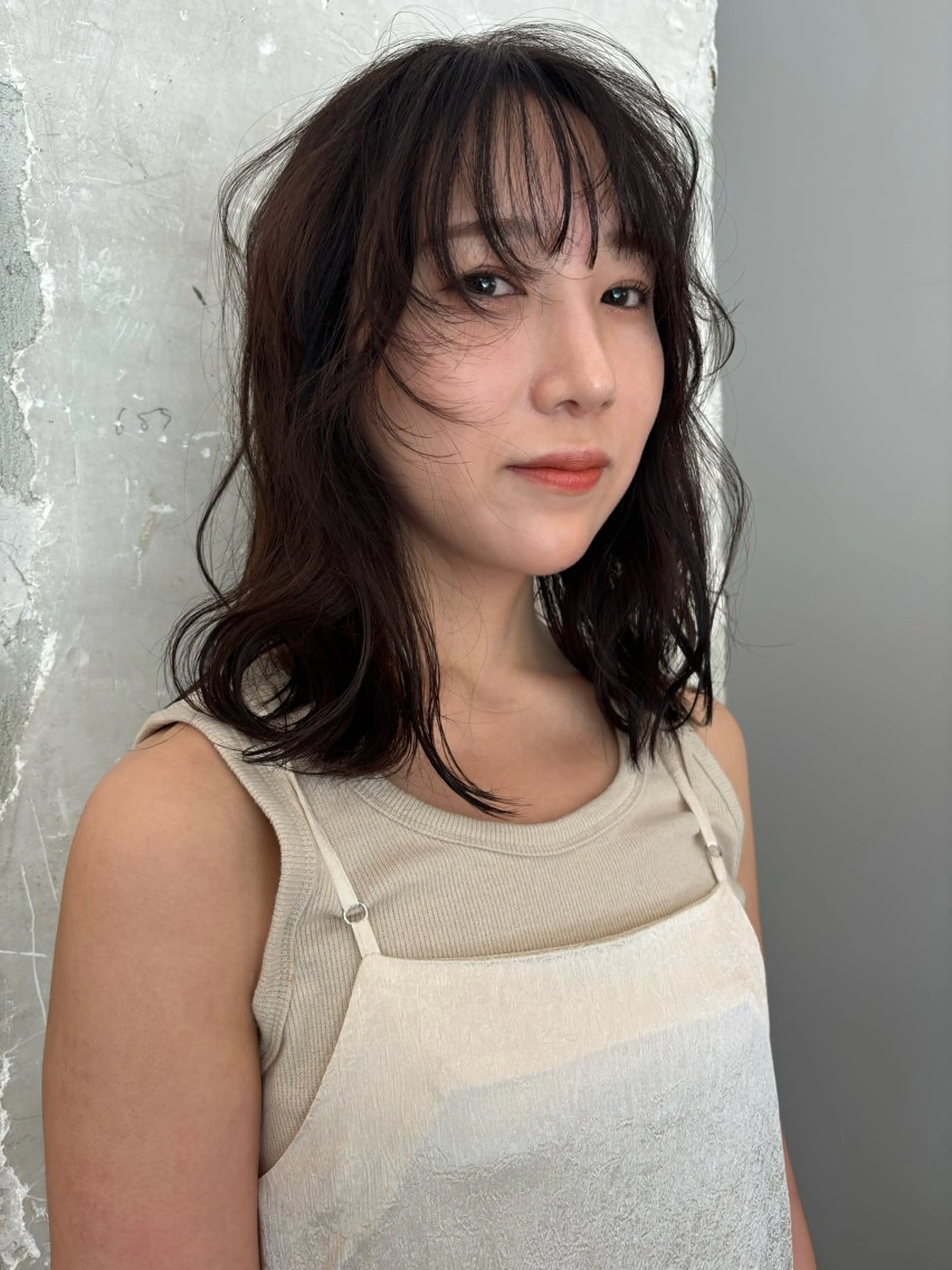 セミロング ヘアカラー ami/大阪/暖色 /レイヤーカットのヘアスタイル