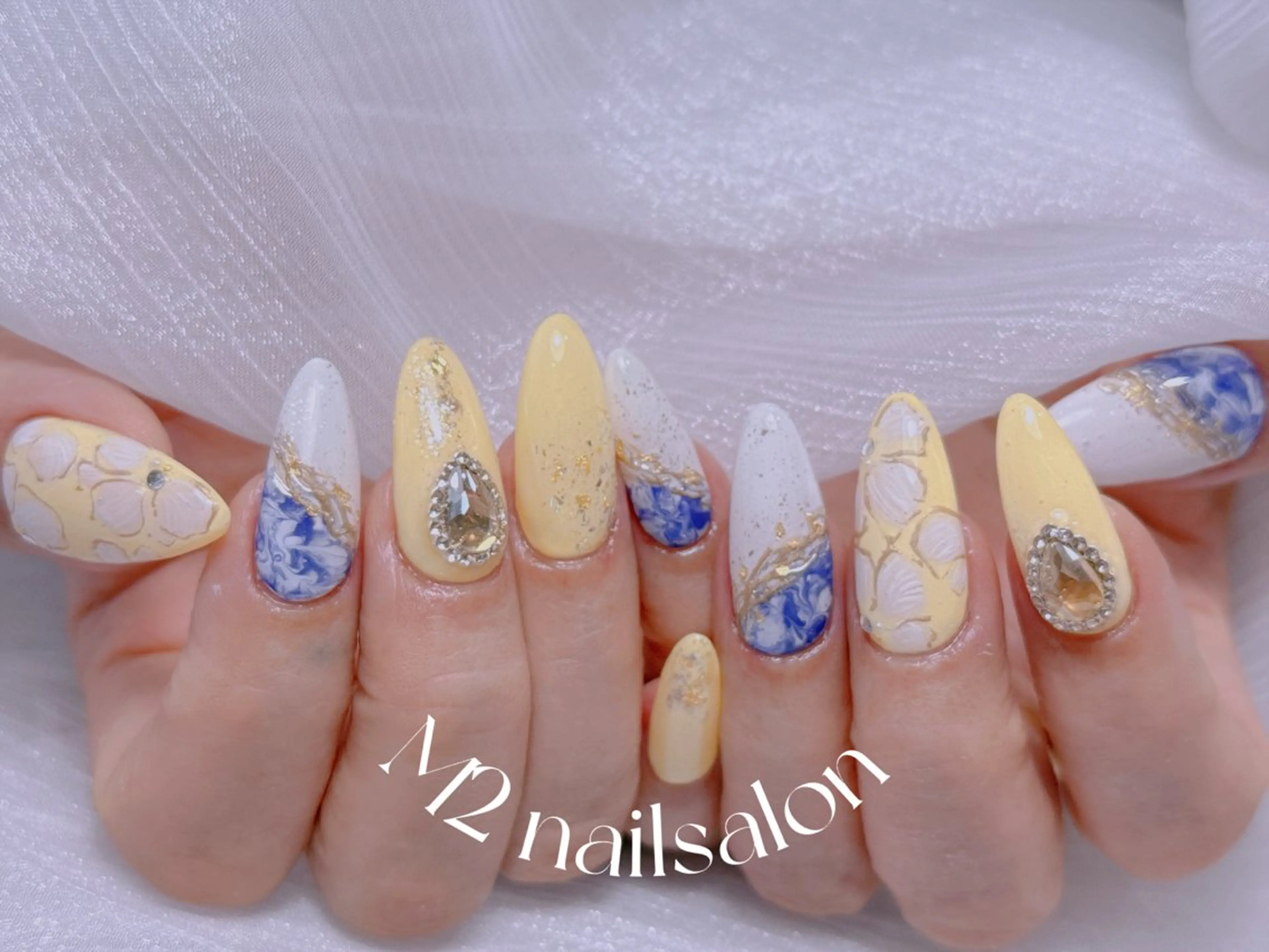 ネイル 長さだし専門店 M2　rikaのネイルデザイン