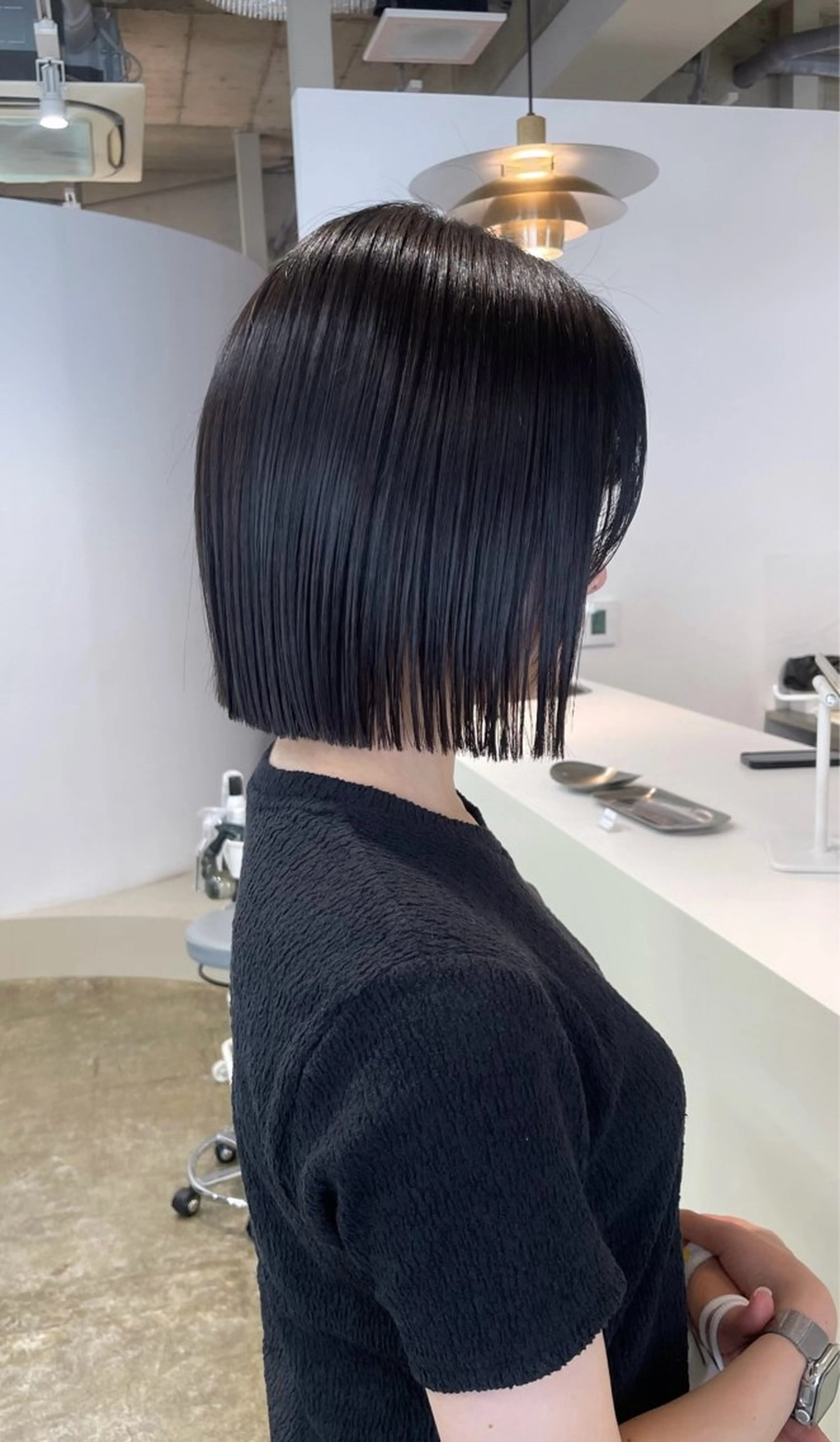 ミディアム カット トリートメント fithue ボブ〻kotonoのヘアスタイル