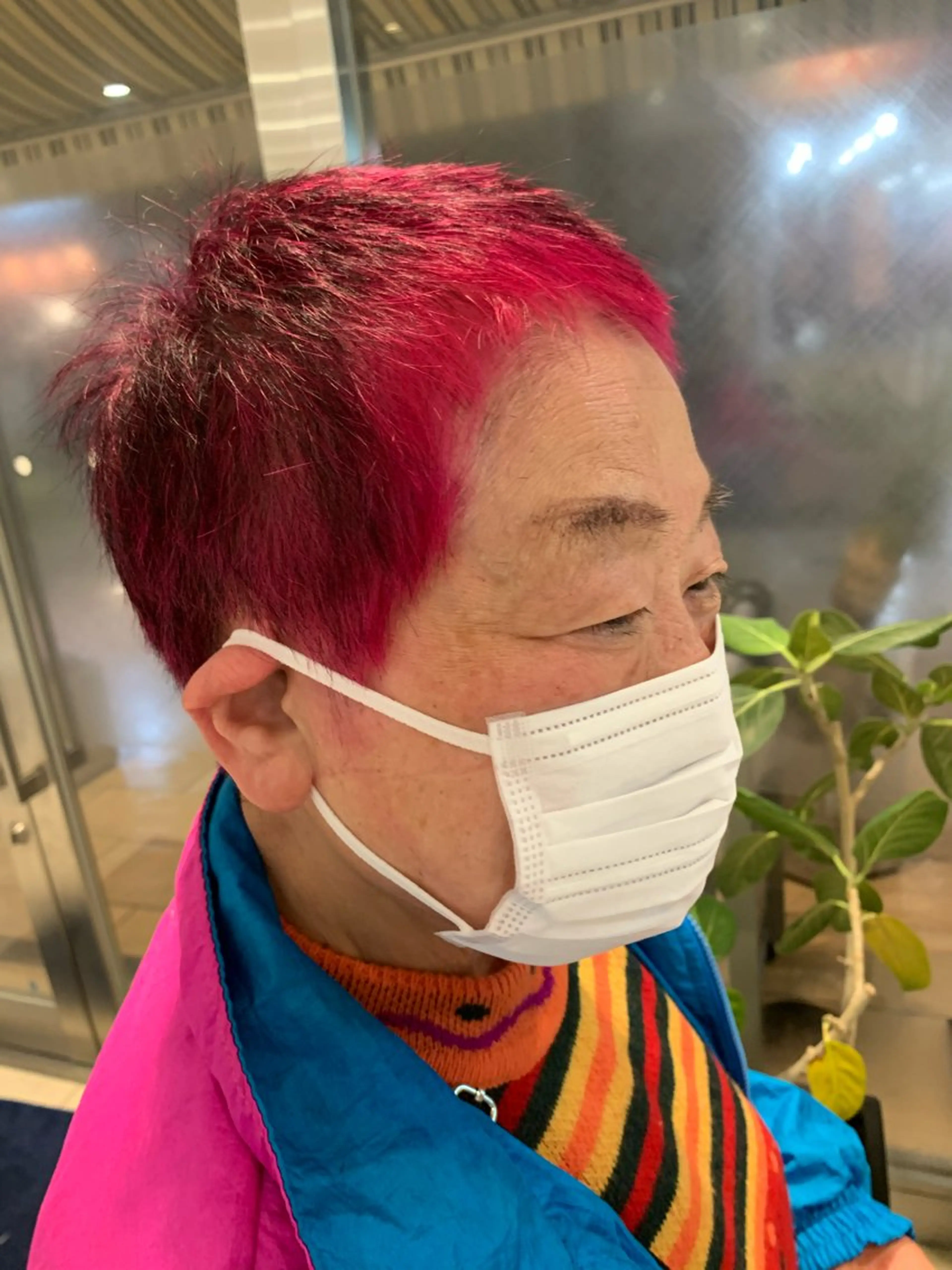 ショート 髪質改善 縮毛矯正 トリートメント 酸熱トリートメント ヘアカラー 美髪ストレート AOYAGIのヘアスタイル