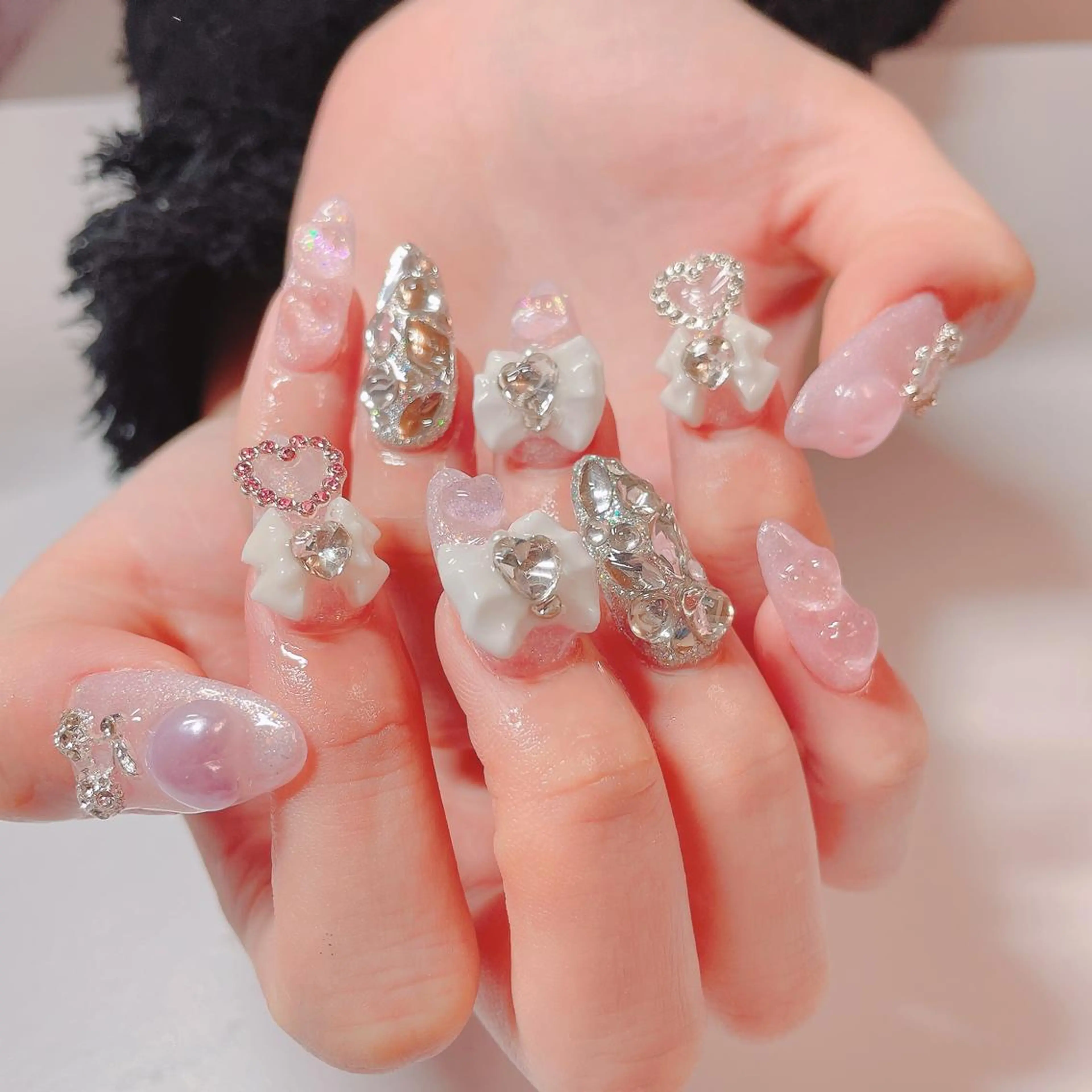 ネイル ハンドネイル パラジェル＆オフ無料 💅Pi.Reのネイルデザイン