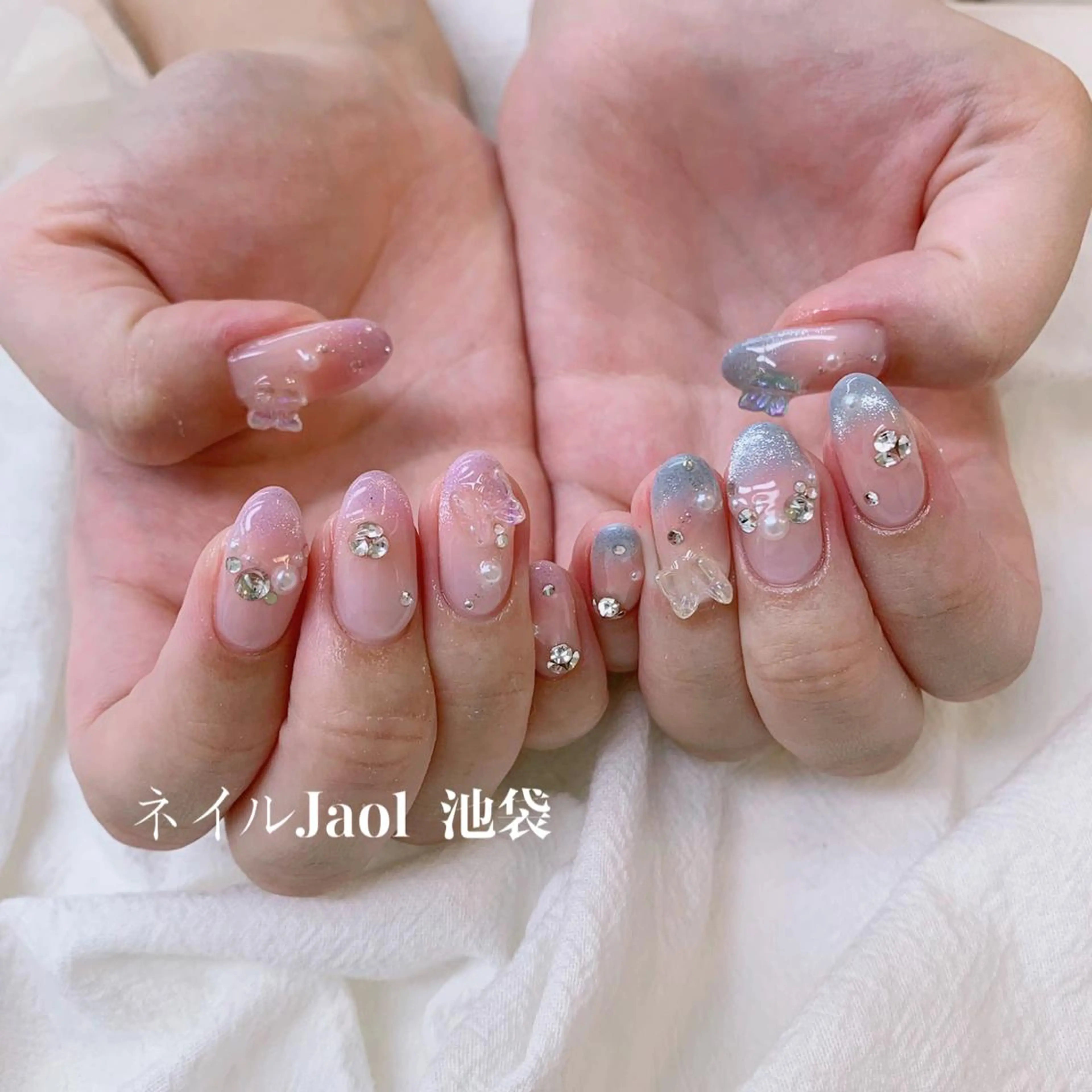 ミディアム ハンドネイル nail jaol池袋店所属・ネイルJaol 池袋のネイルデザイン