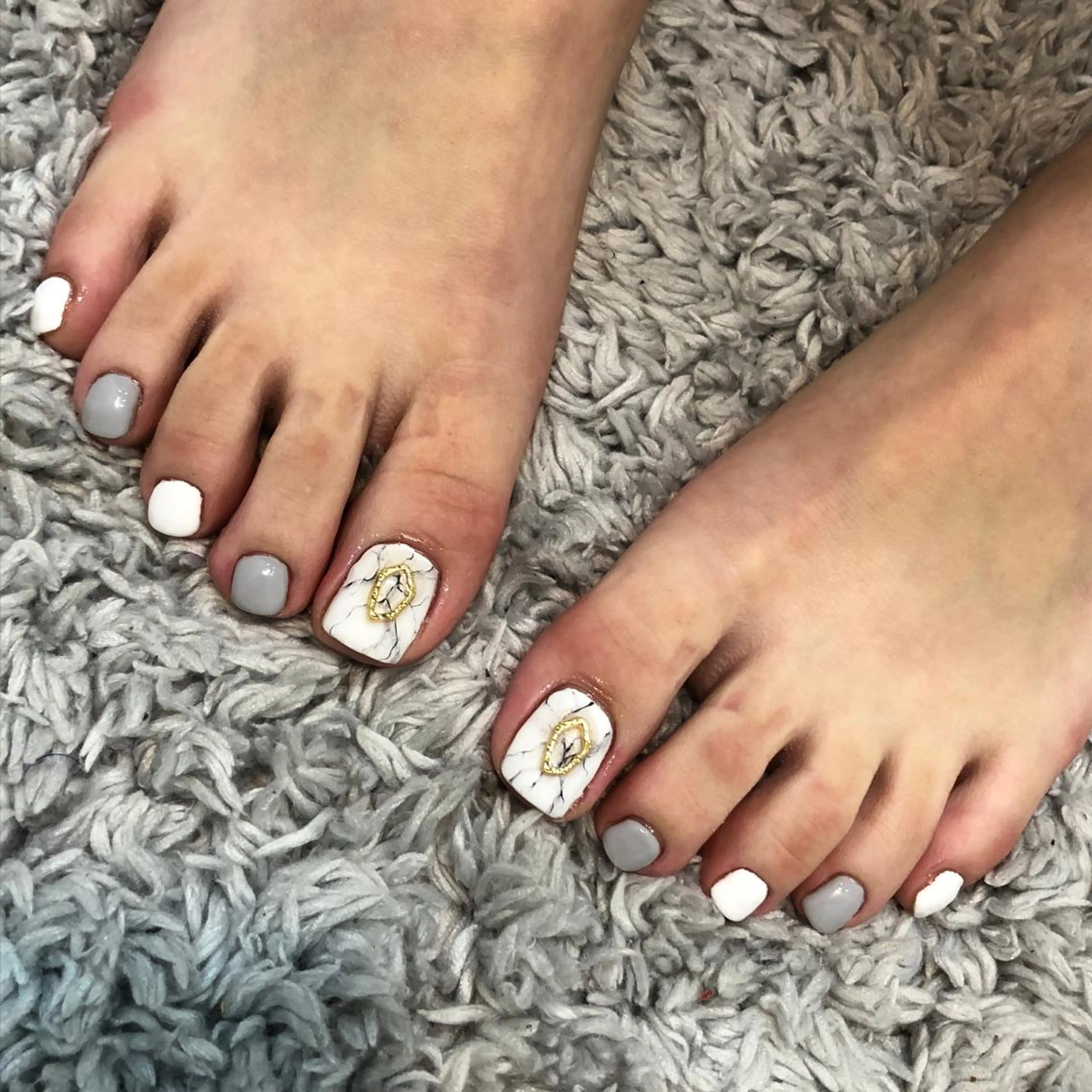 ショート ネイル アートネイル フットネイル 《LB》ラブリエ Nail&eyeのマツエク・マツパデザイン