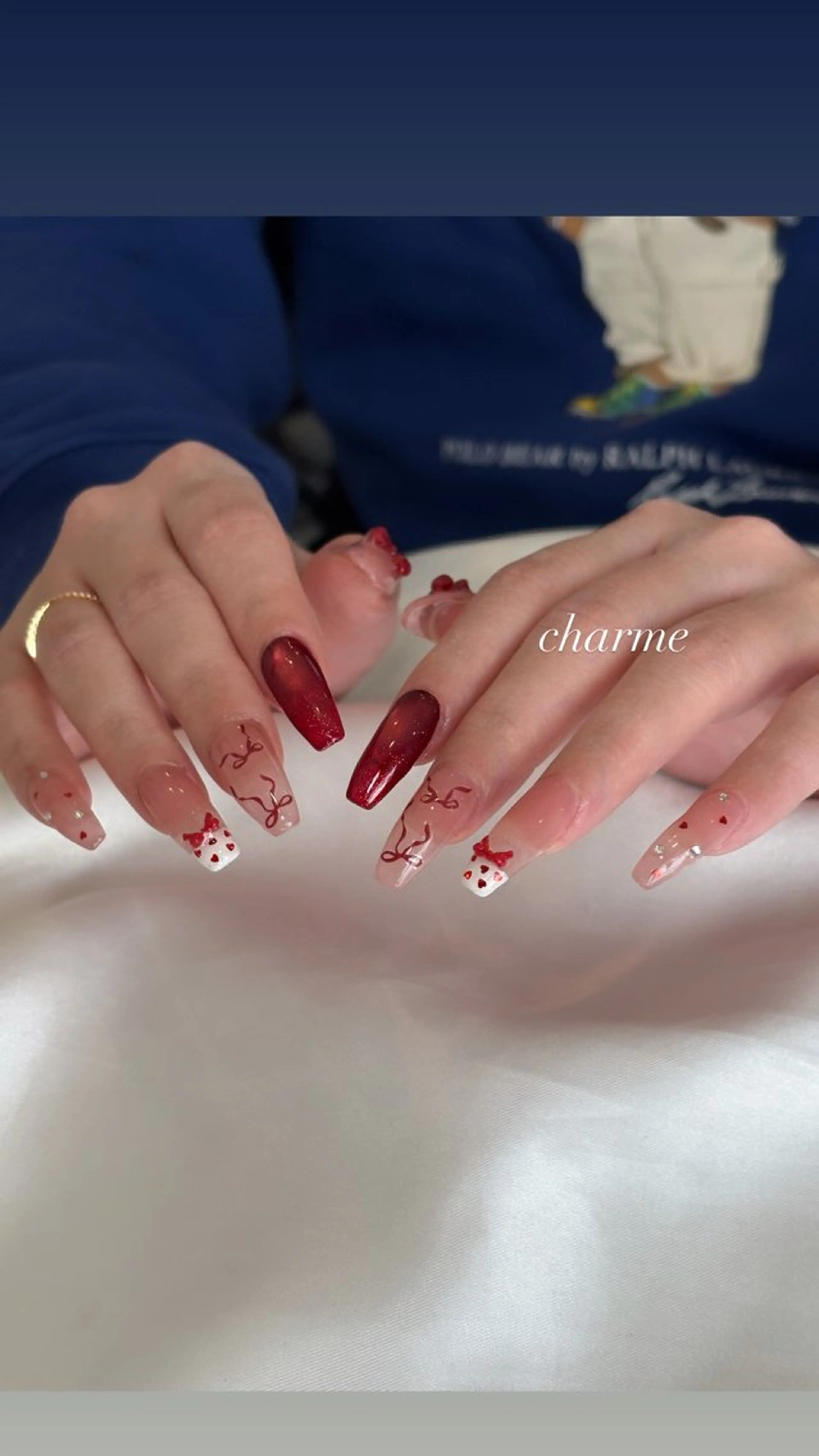 ネイル ハンドネイル charme nailのネイルデザイン