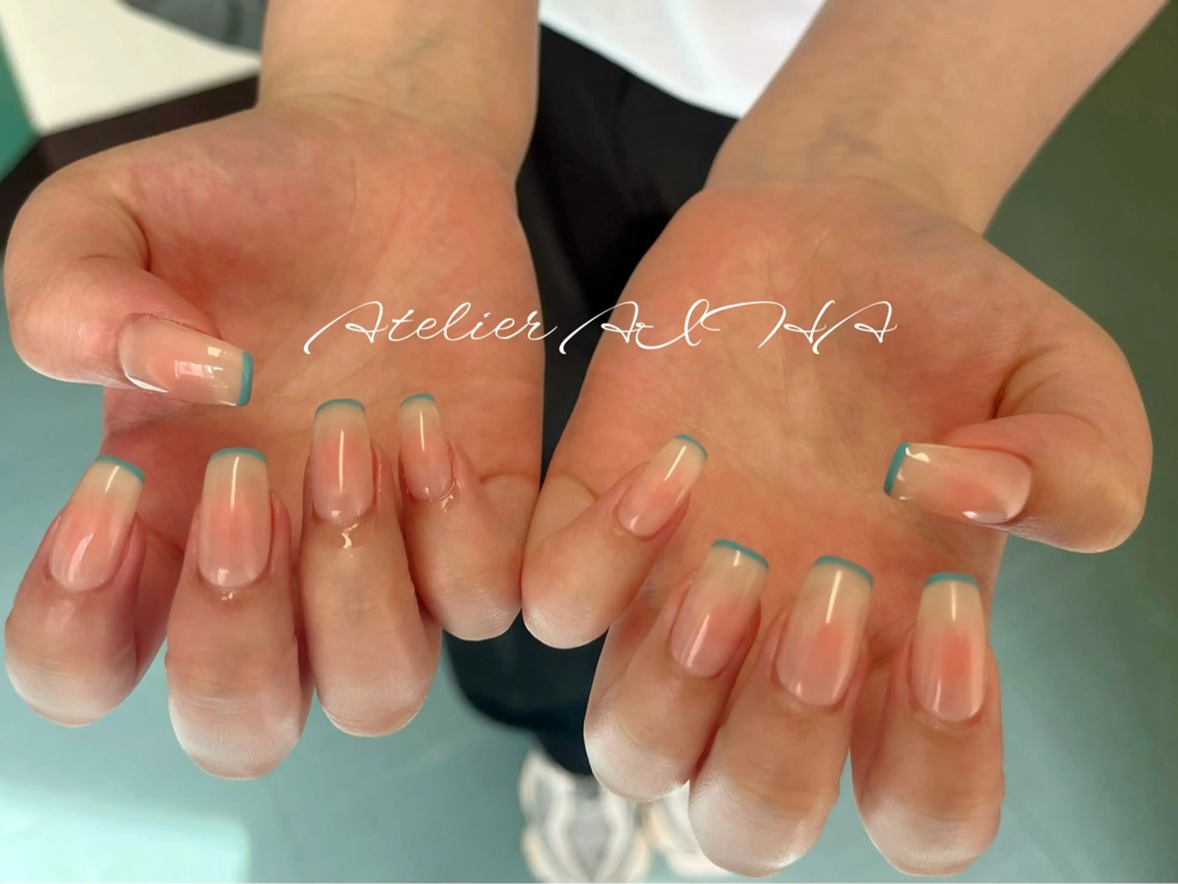 セミロング ハンドネイル アトリエAIHA所属・アトリエAIHA★ フィルイン推奨サロンのネイルデザイン