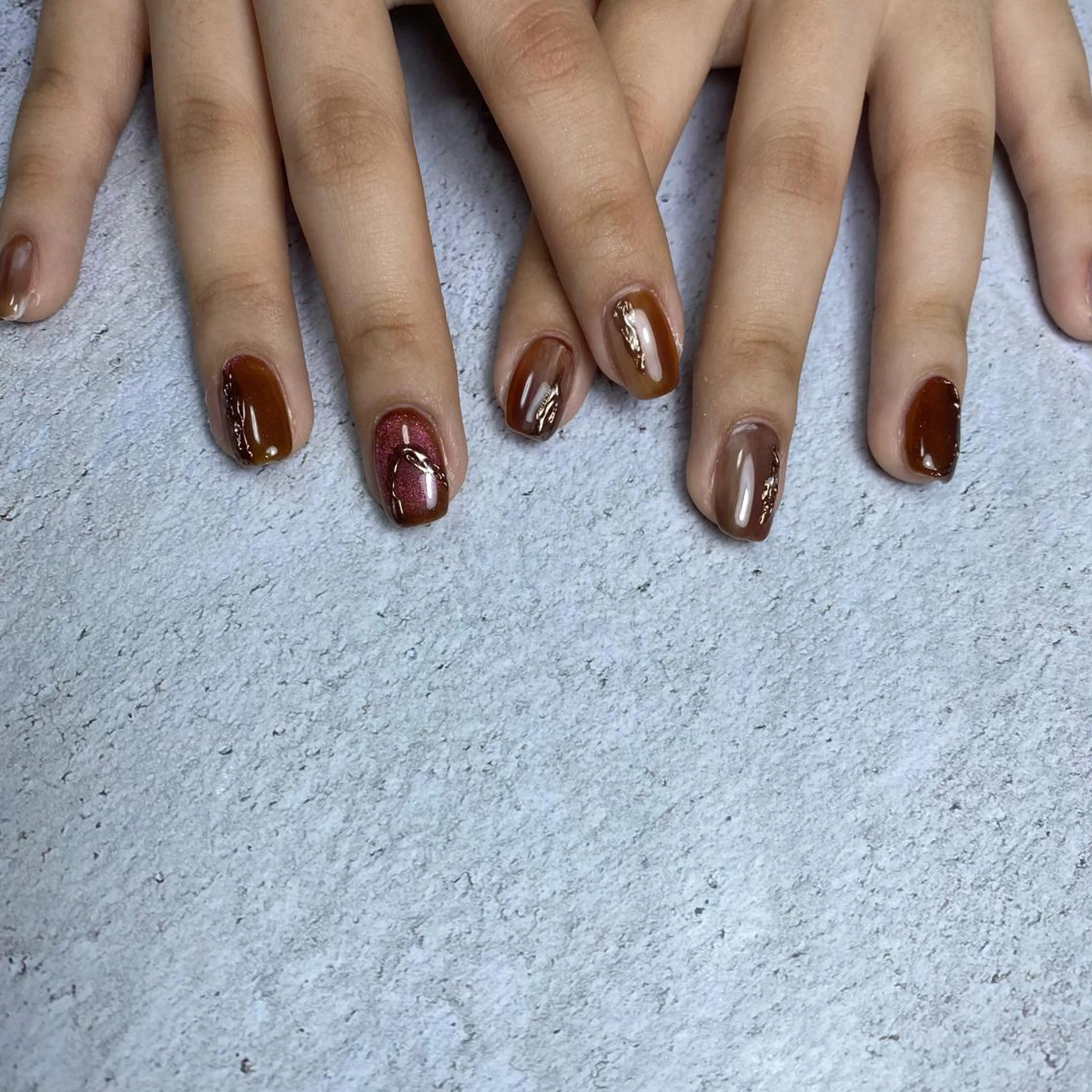 ネイル ハンドネイル Re:Smil所属・☺︎ NOZOMI☺︎のネイルデザイン