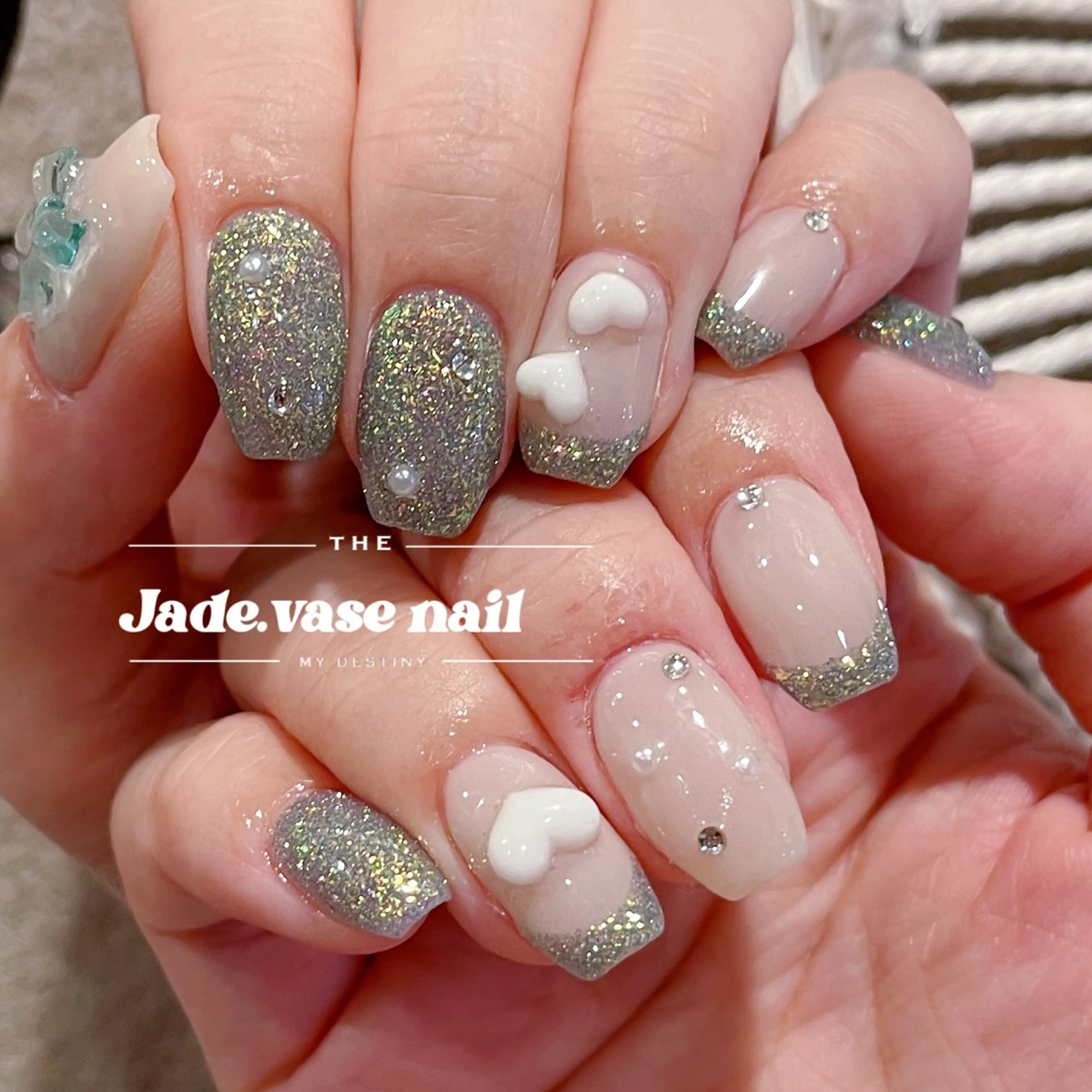 ネイル ハンドネイル ハンドケア ✰Jade.vase 銀座一丁目・東銀座のネイルデザイン