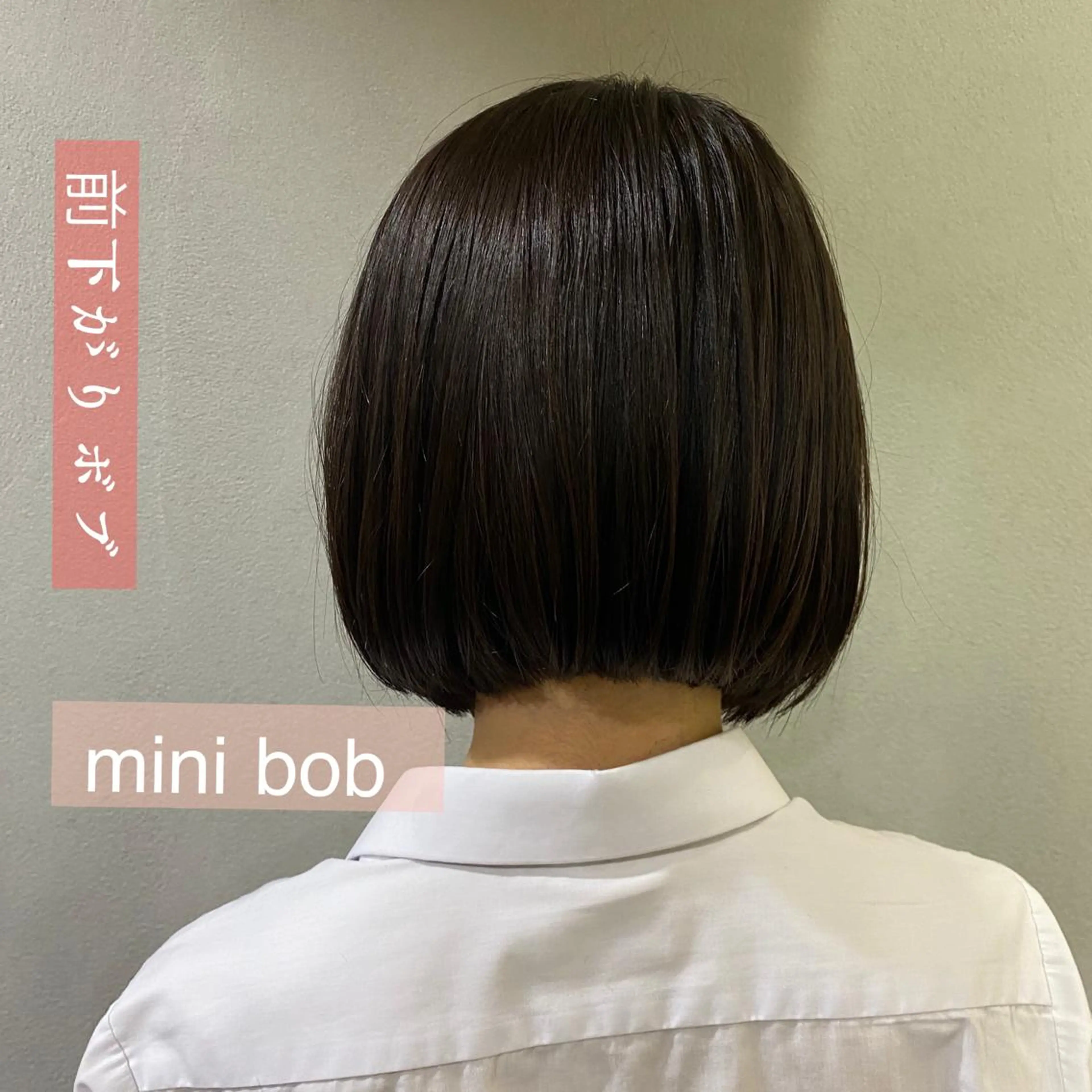 ショート カラー 舟橋 りんかのヘアスタイル