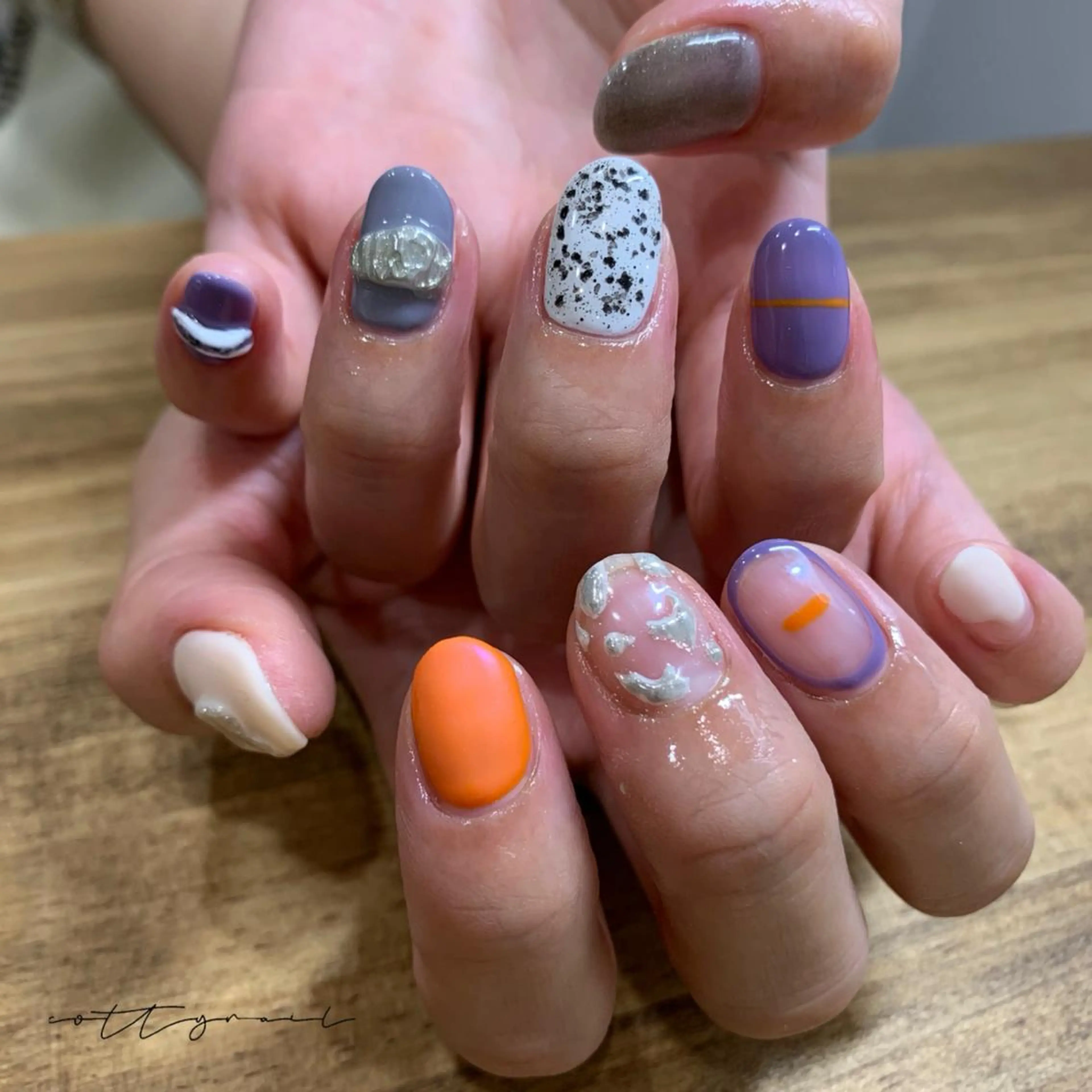 ネイル アートネイル ジェルネイル ニュアンスネイル cottynail -miki-のその他イメージ