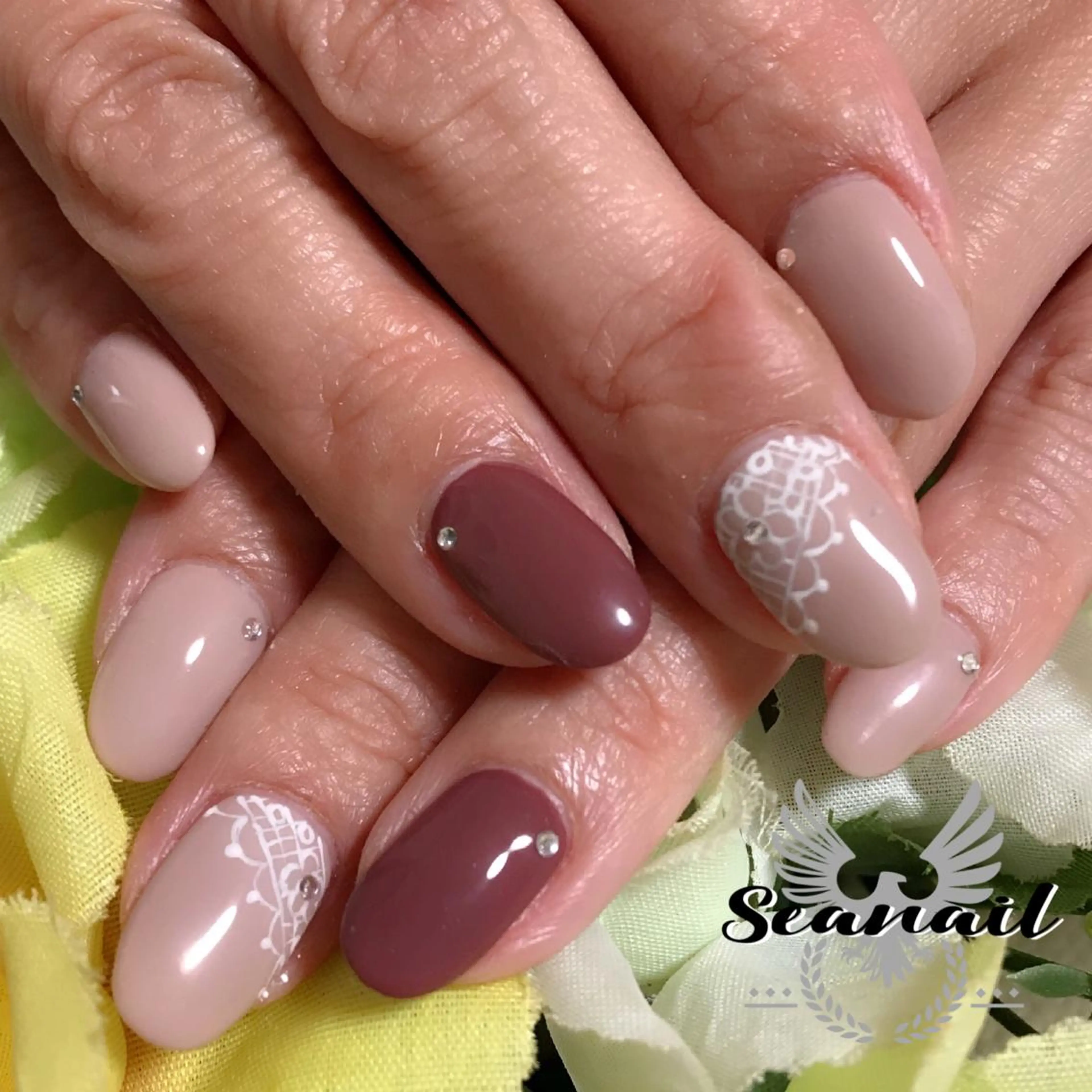 ネイル 小尾 栞のネイルデザイン