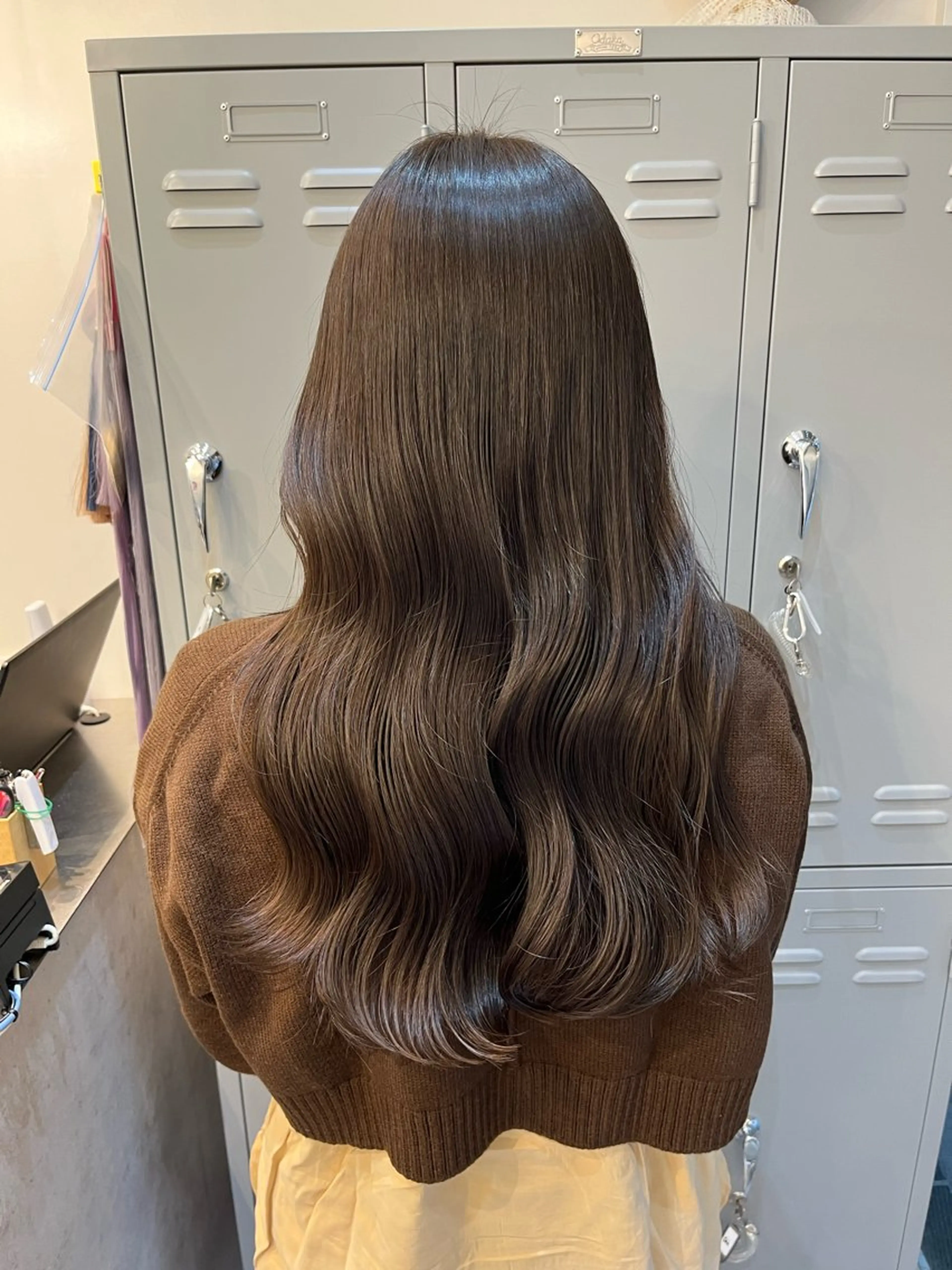 ロング カラー ヘアカラー トリートメント 透明感カラー🩰🤍 髪質改善🪄/伽音のヘアスタイル