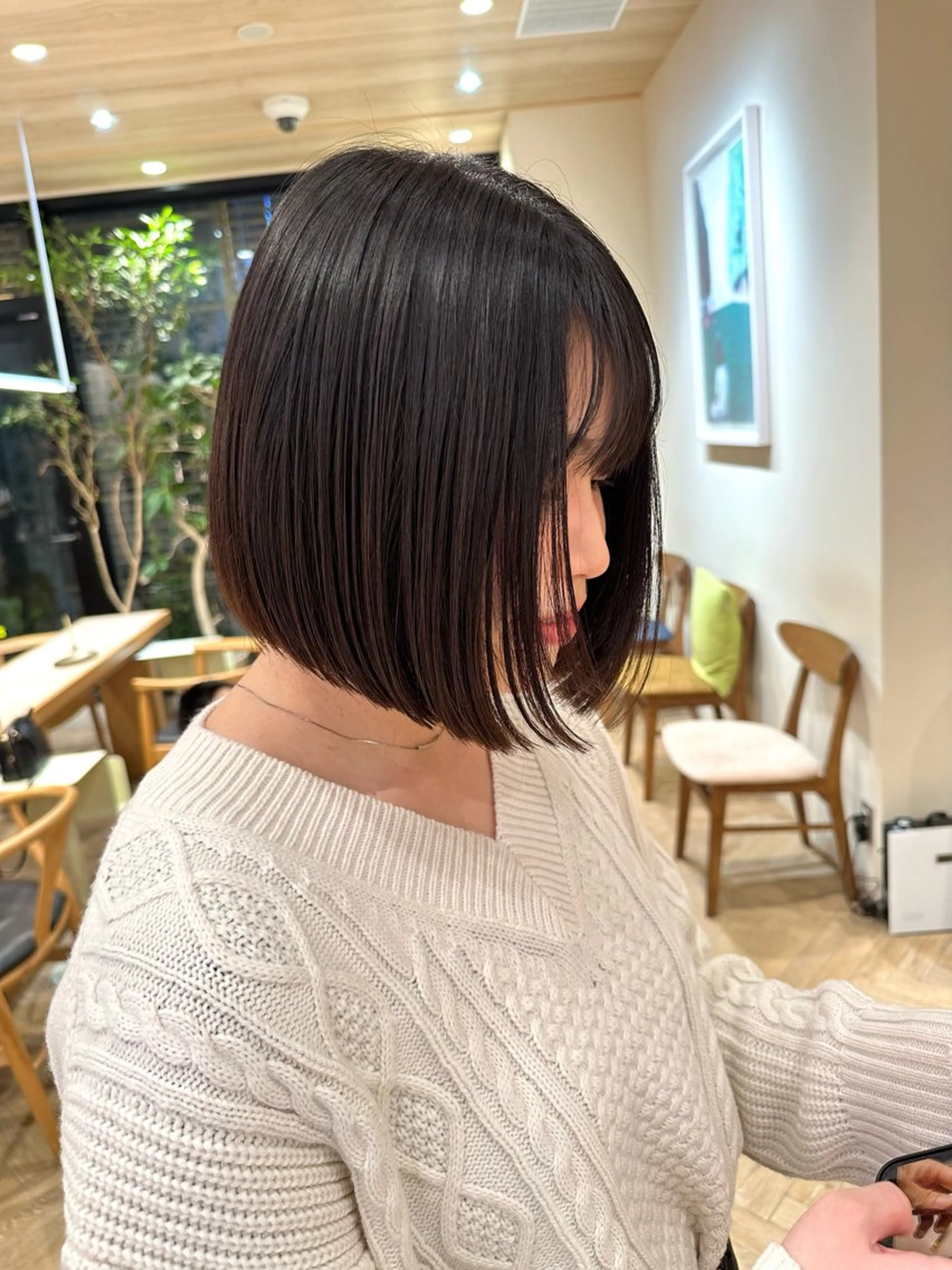 ショート ボブ 政木彩香/丸みボブ/ ショートボブのヘアスタイル