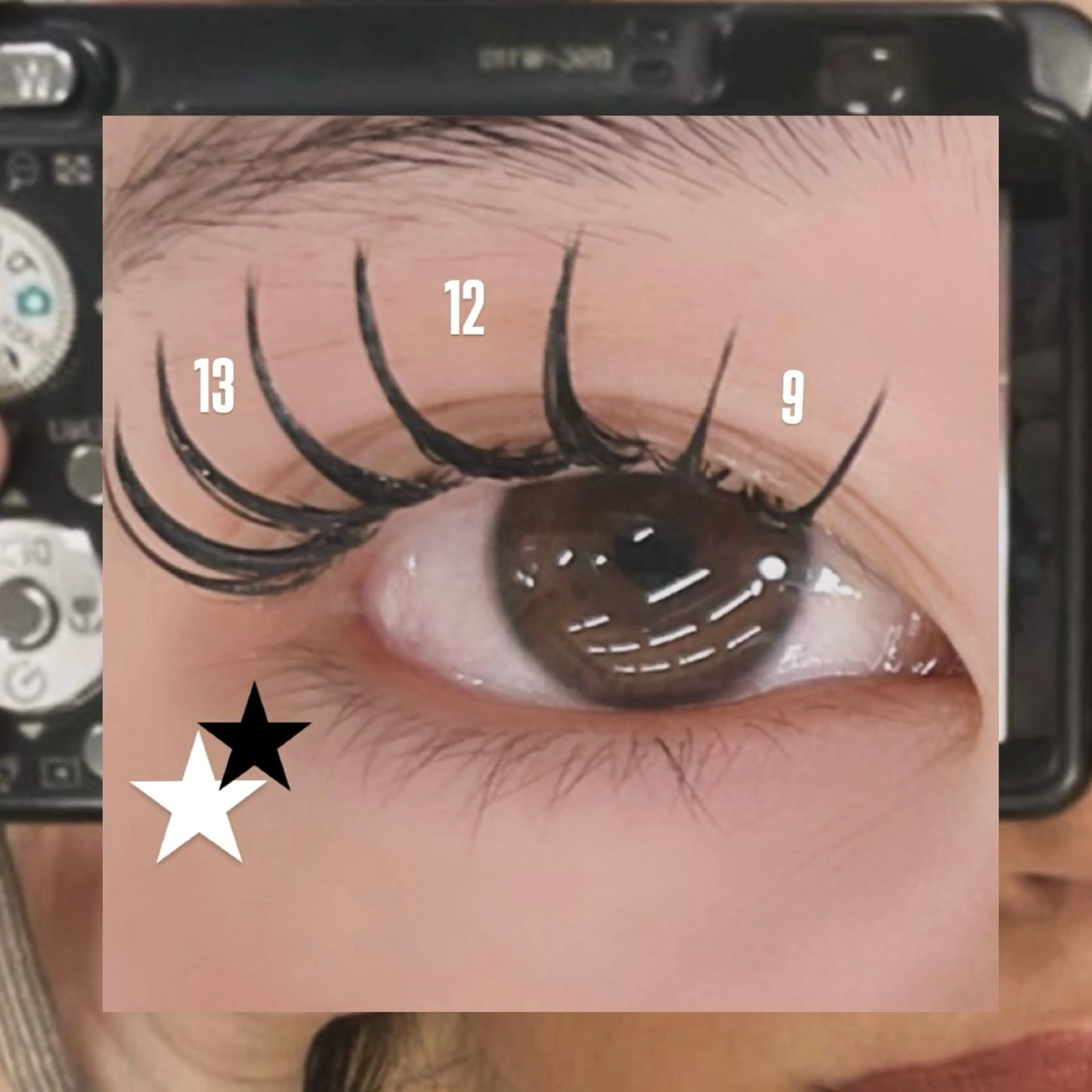 マツエク・マツパ フラットラッシュ ✮*｡マリーテレジア ✮*kato.aのマツエク・マツパデザイン