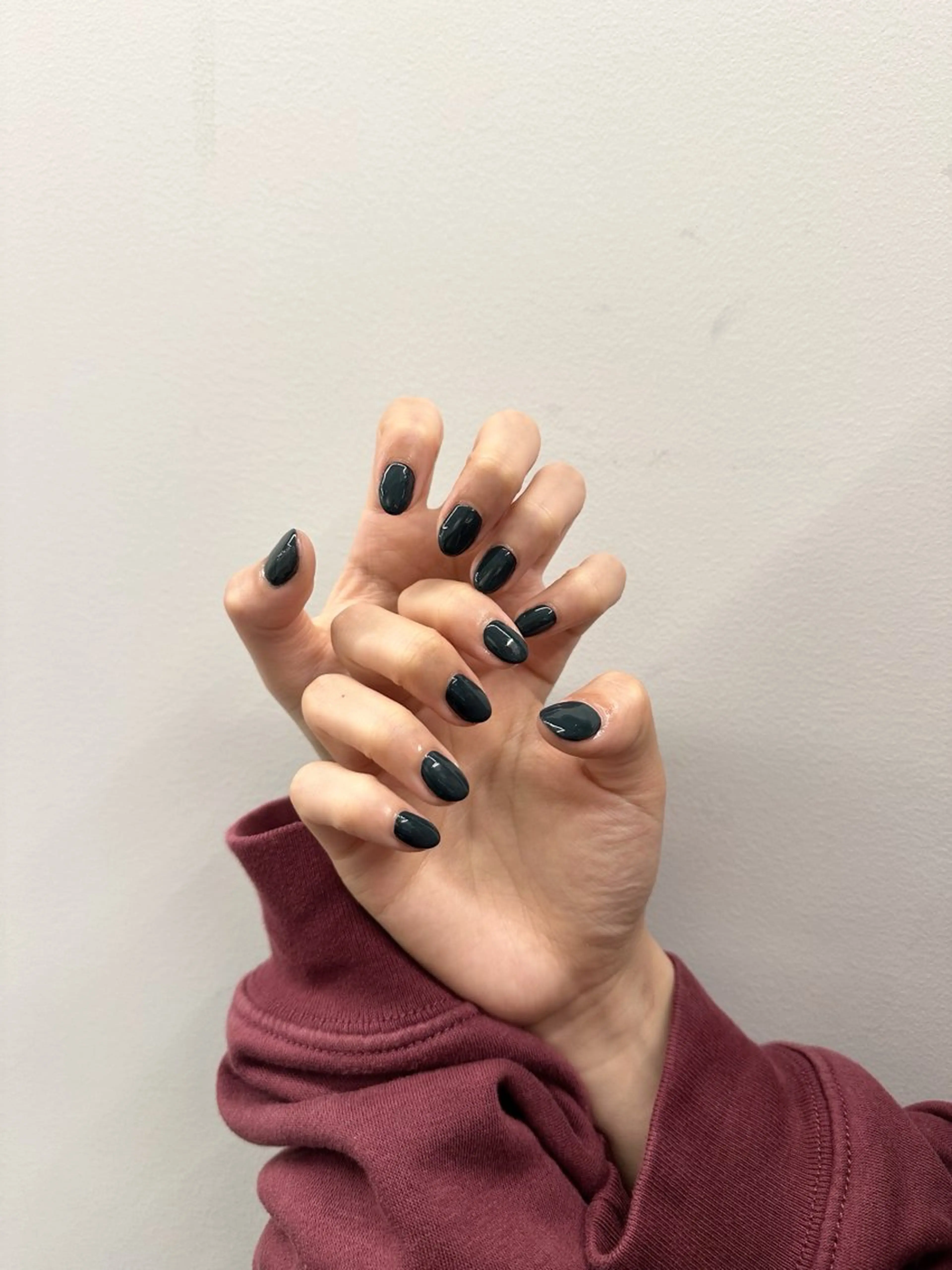 ネイル ワンカラーネイル 西田 花音のネイルデザイン