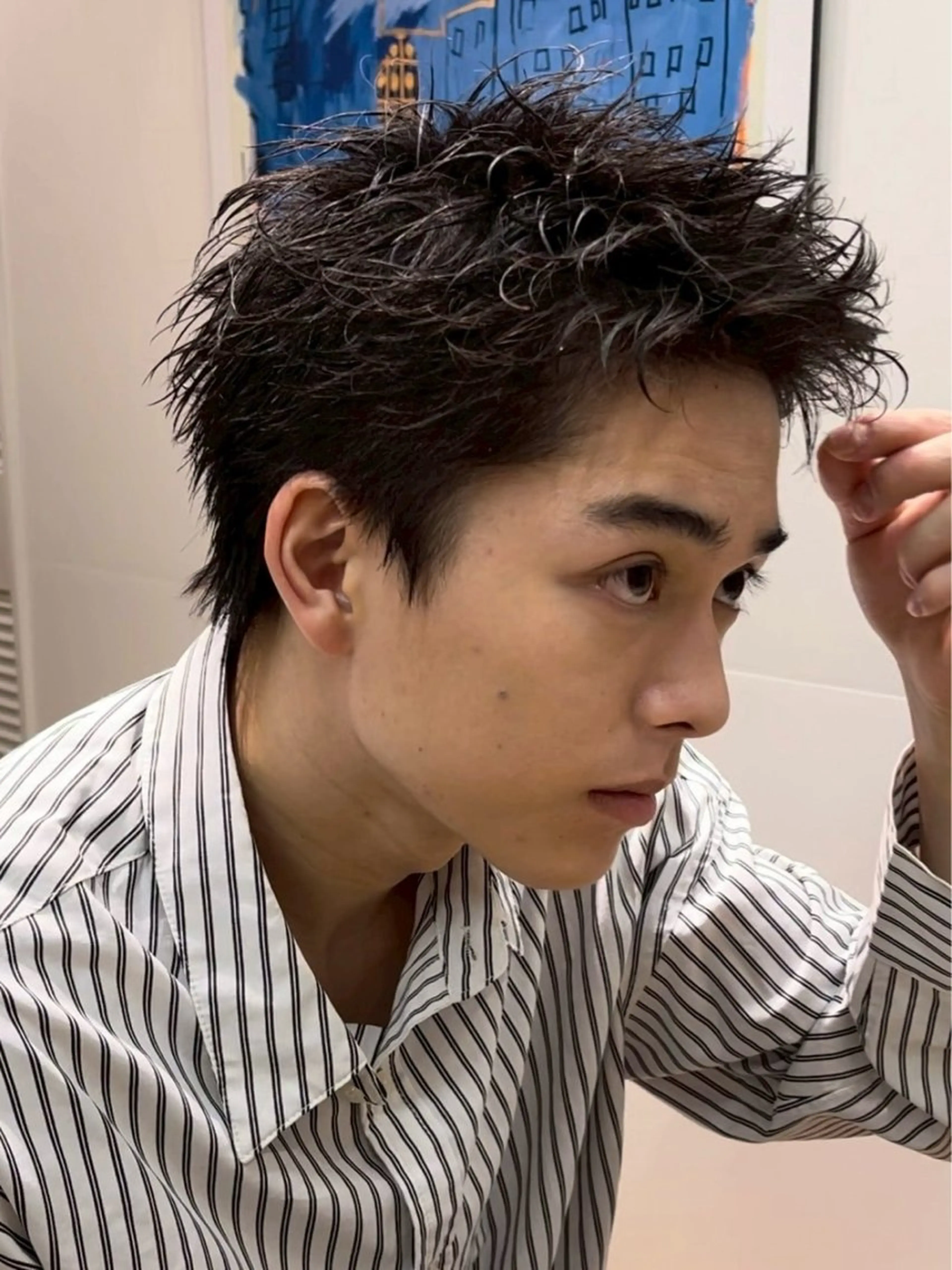 メンズ スパイキーショート カット 【公式】LUCEY 川越のヘアスタイル