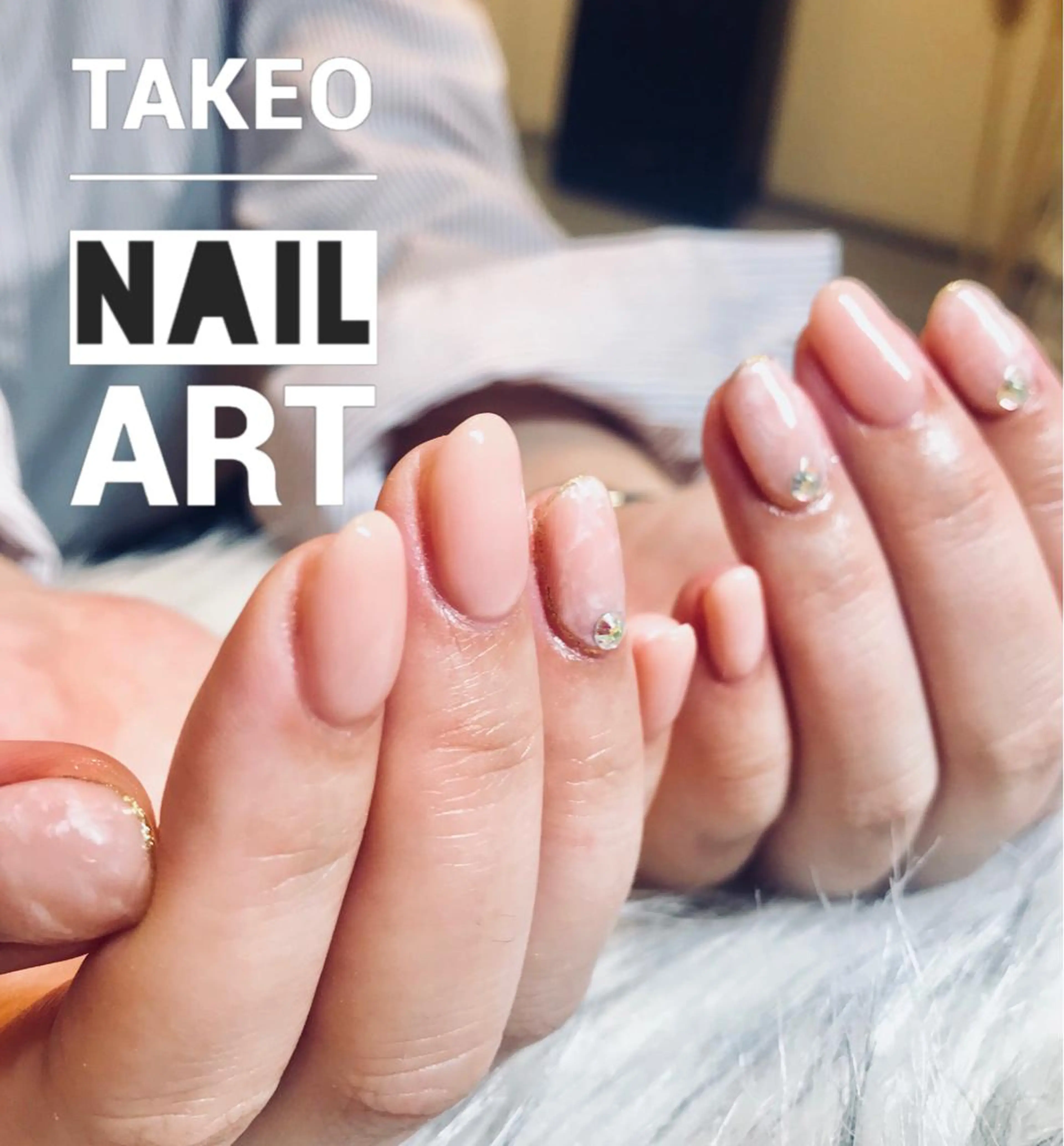 ショート ネイル ぷっくりネイル nail&eye Aoのマツエク・マツパデザイン