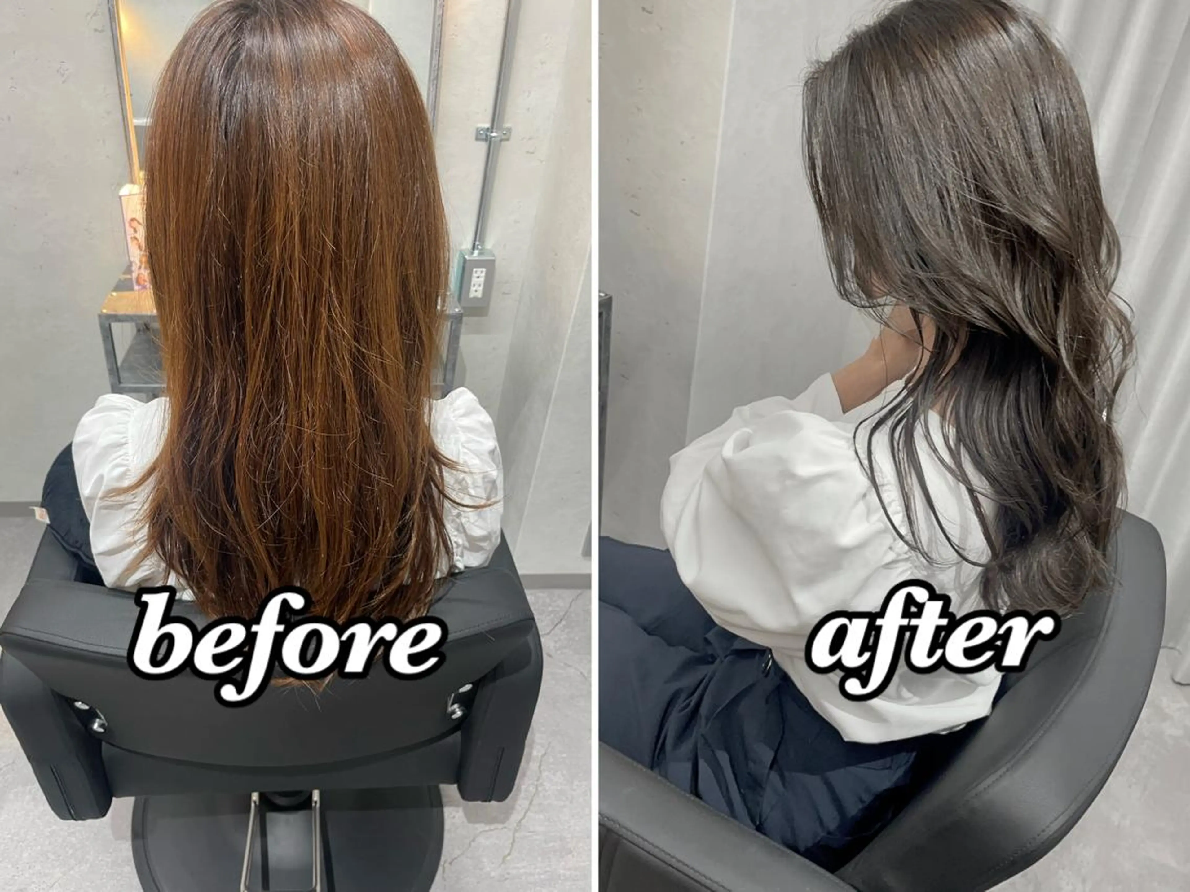 セミロング 1日1名限定価格✂️ 髪質改善サロン代表谷のヘアスタイル