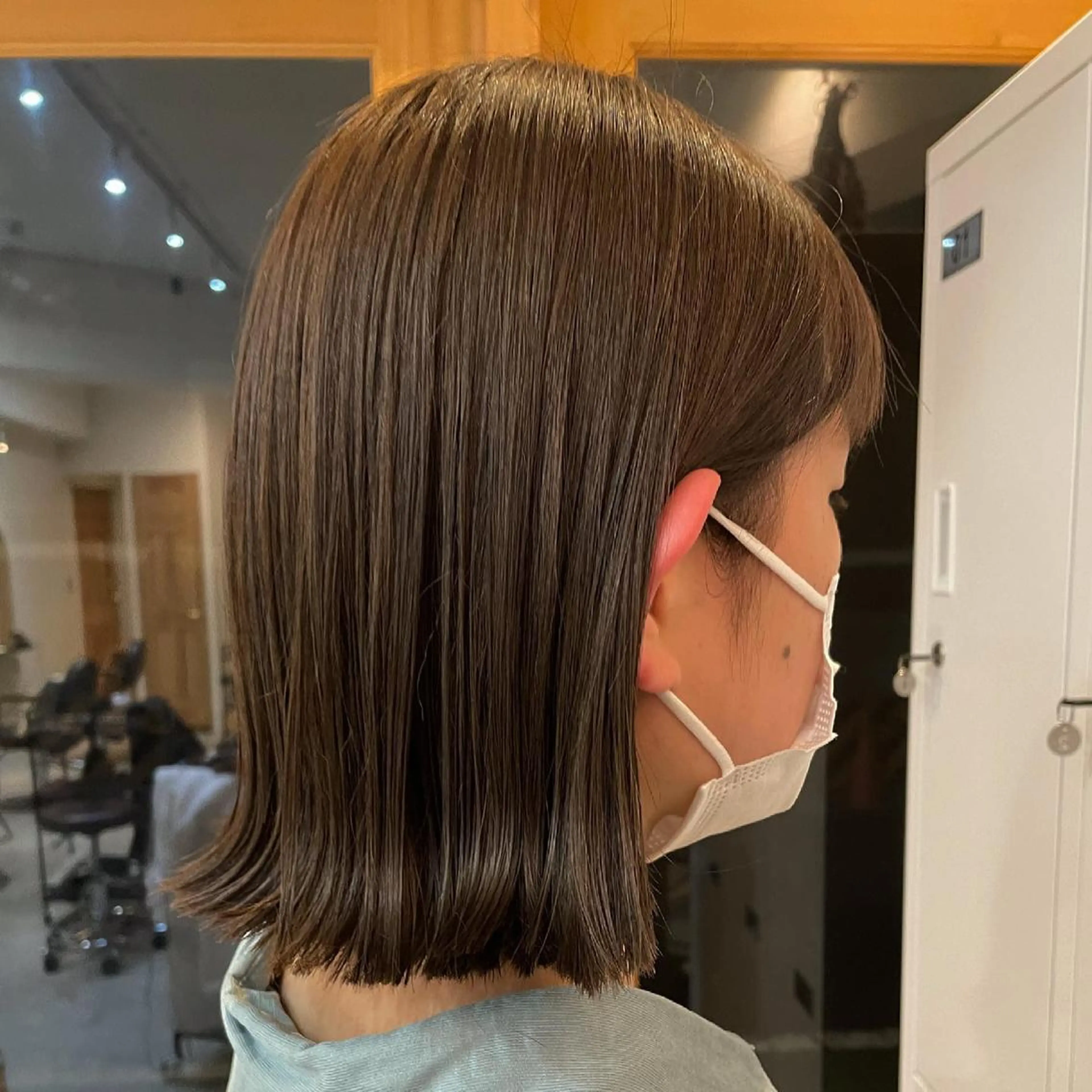 ミディアム カラー ヘアアレンジ REONA🪽✨ 日常に馴染む髪🫧のヘアスタイル