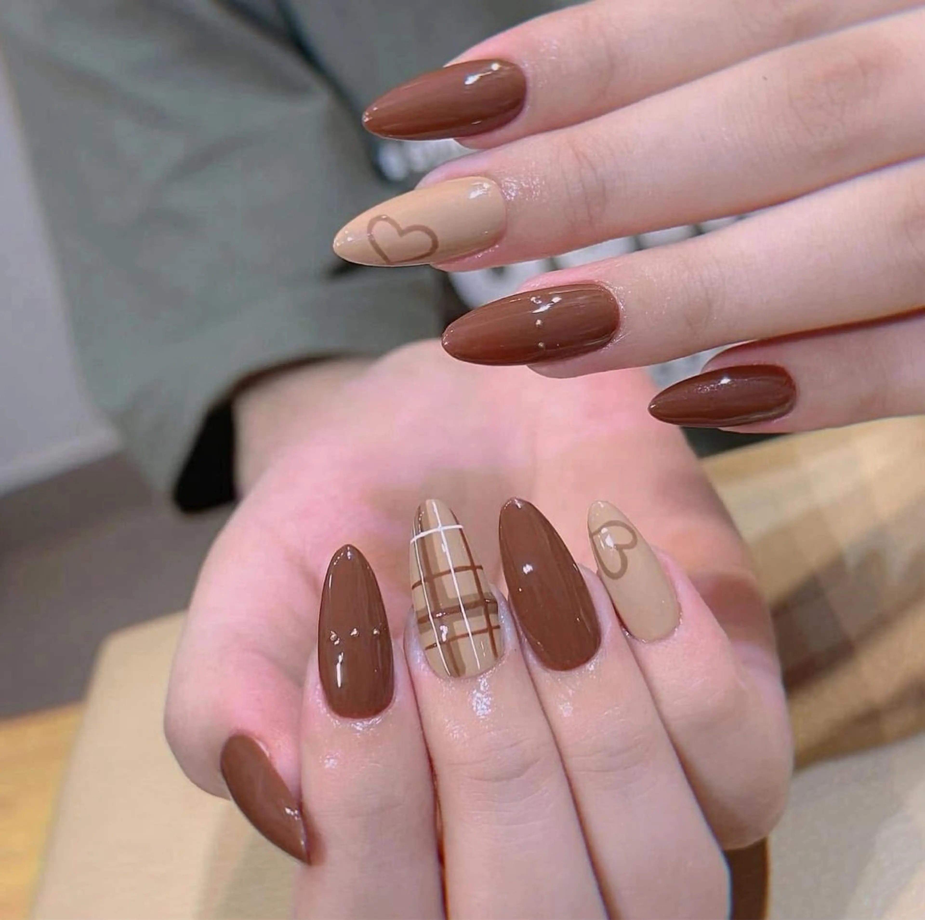 ネイル アートネイル 成人式 ジェルネイル ニュアンスネイル ネイルチップ Kora Nailのネイルデザイン