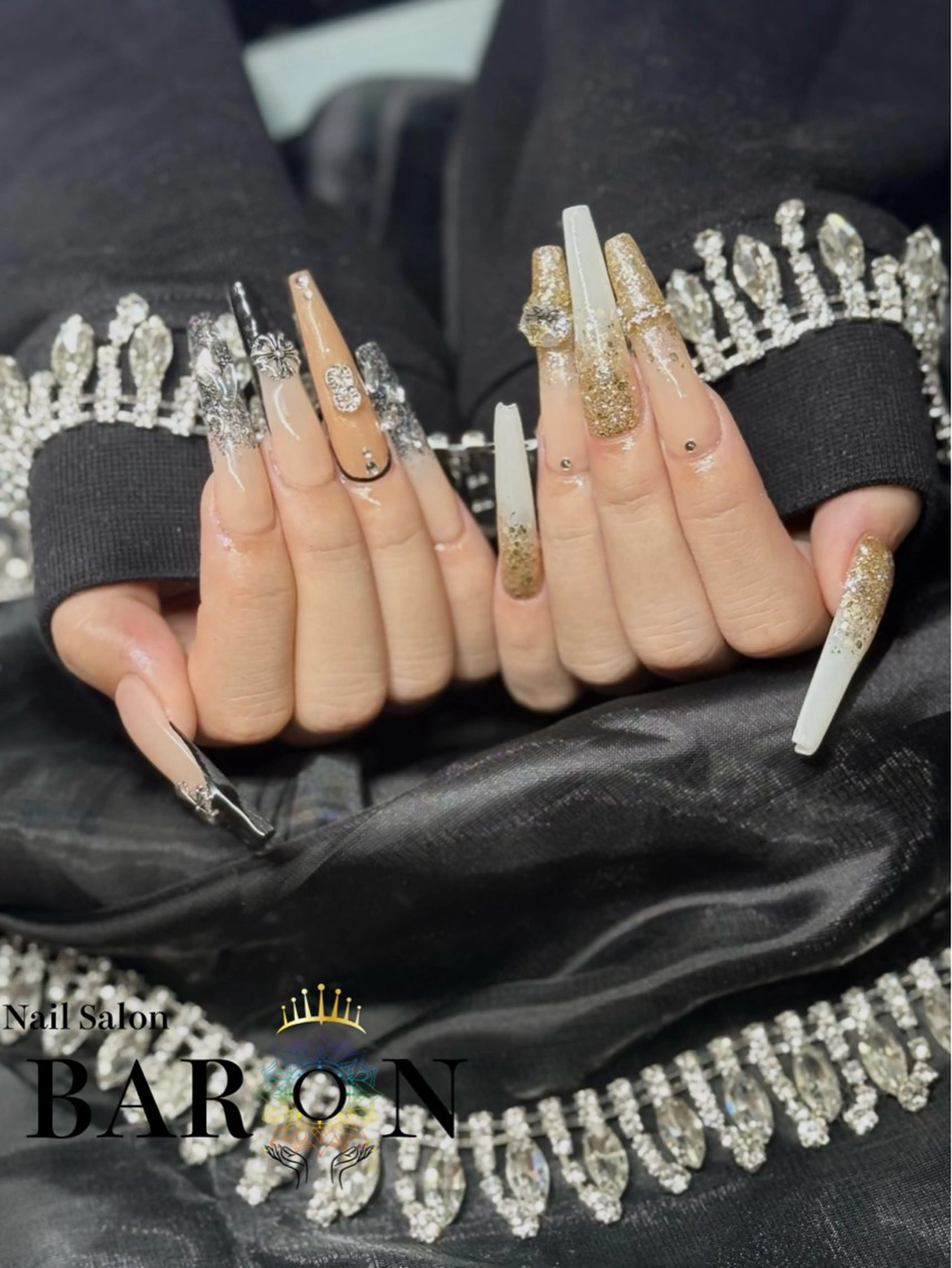 ネイル ハンドネイル BARON MEGUMIのネイルデザイン