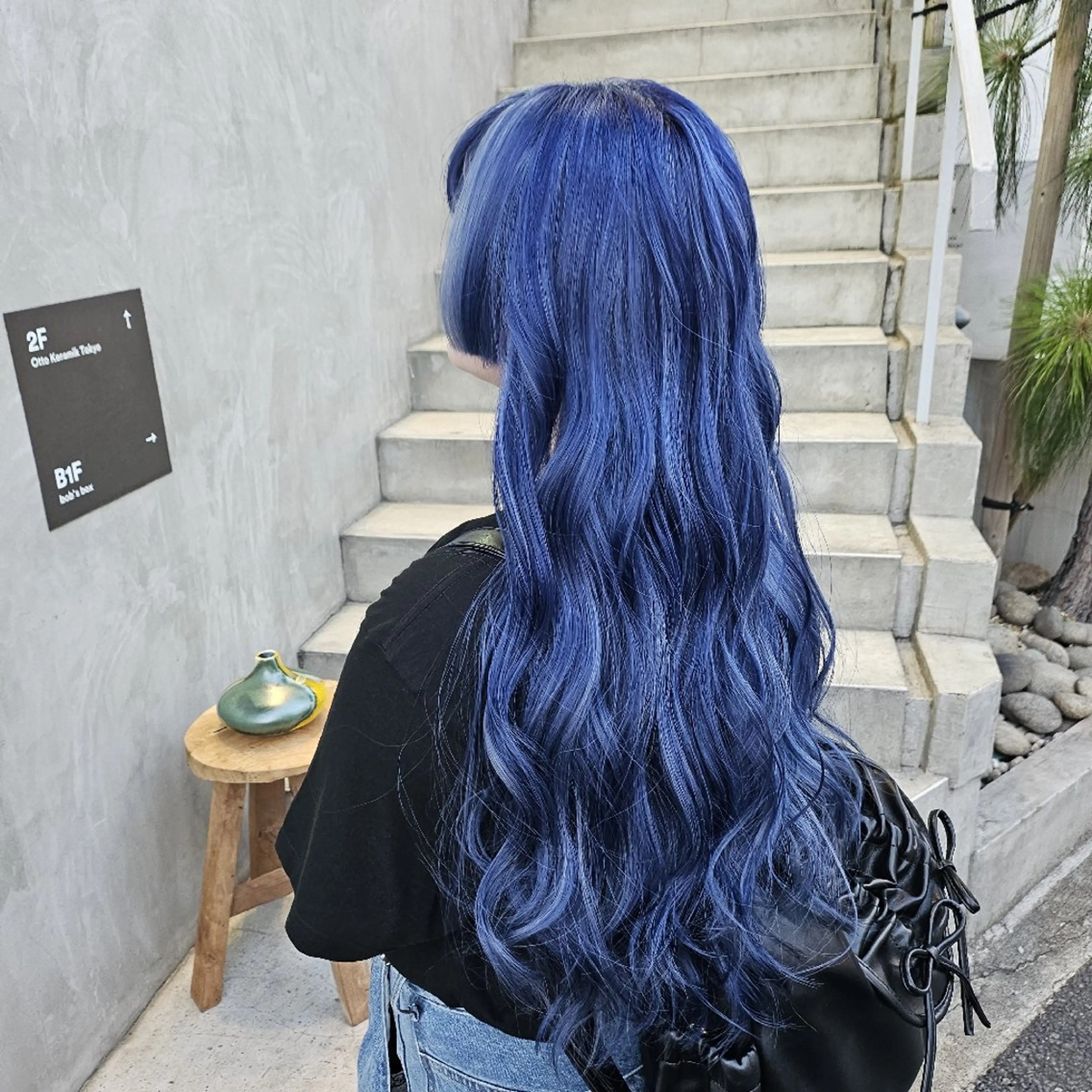 ロング カラー ハイライトカラー ハイライト ヘアカラー あべかりん/原宿 /マツパ/ハイトーンのヘアスタイル