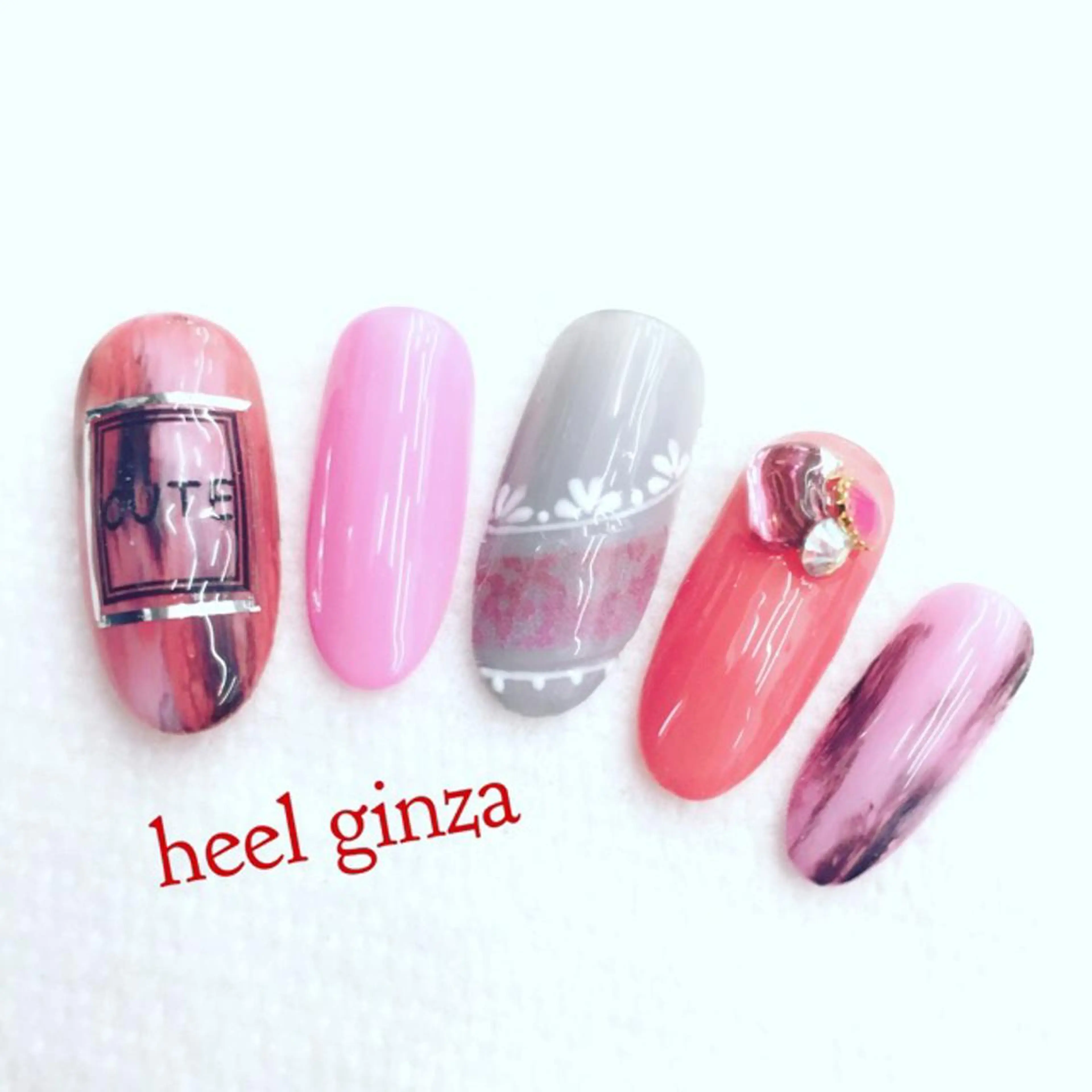ネイル 春ネイル miel nailのネイルデザイン