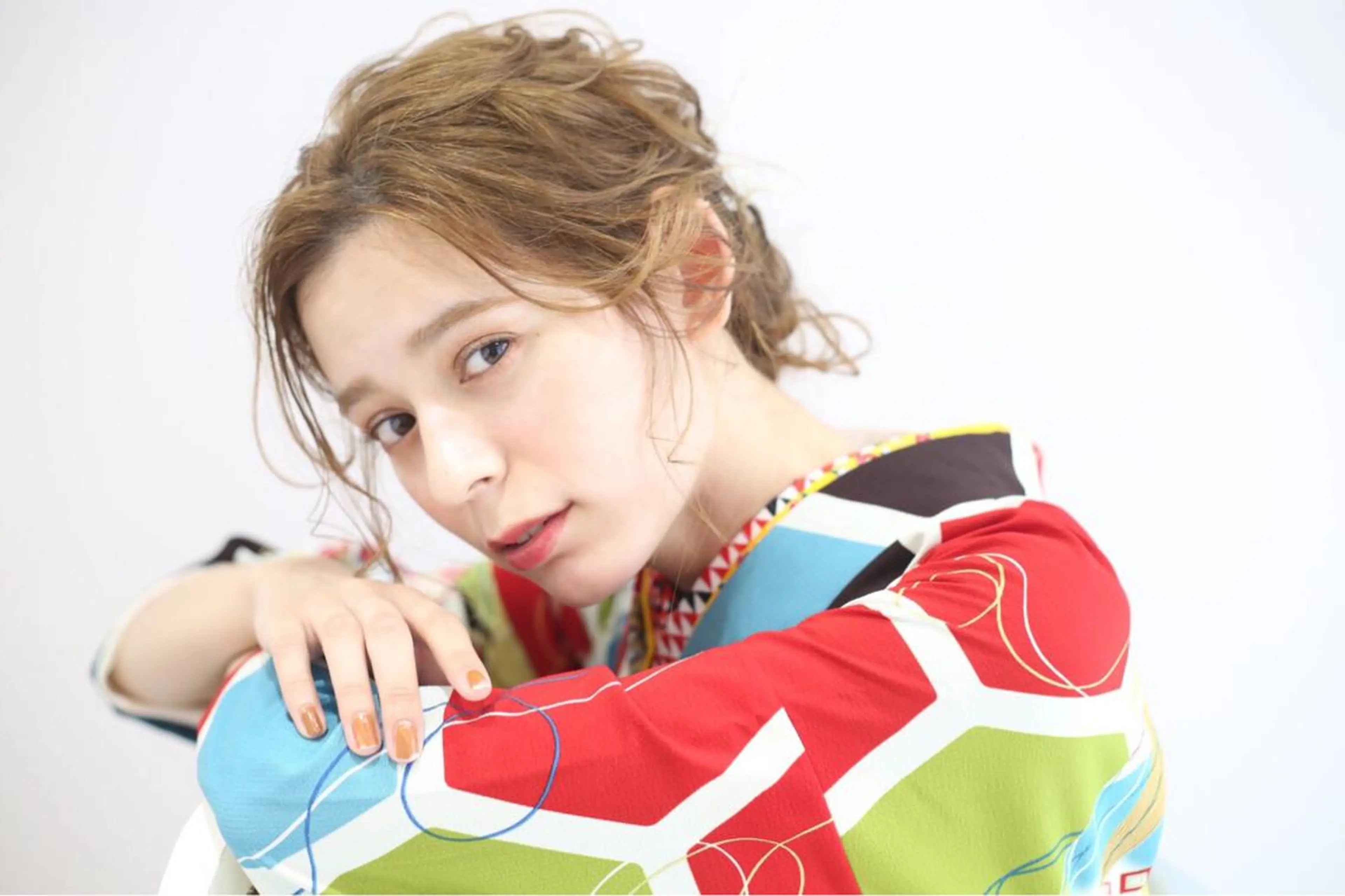 ヘアアレンジ 卒業式のヘアスタイル 透けるbrown カラー🎗♡yukaのヘアスタイル