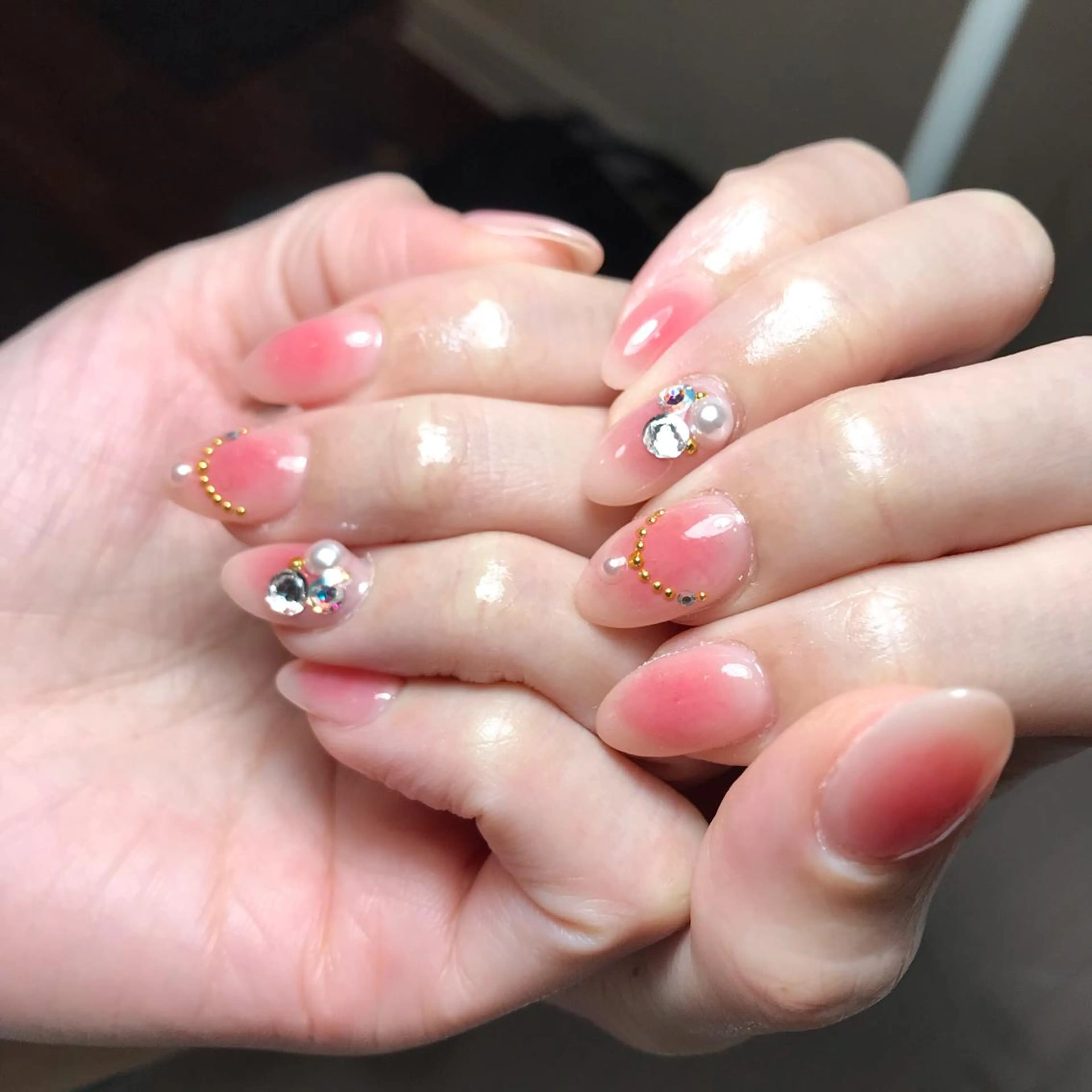 ネイル アートネイル チークネイル salon Noelのネイルデザイン