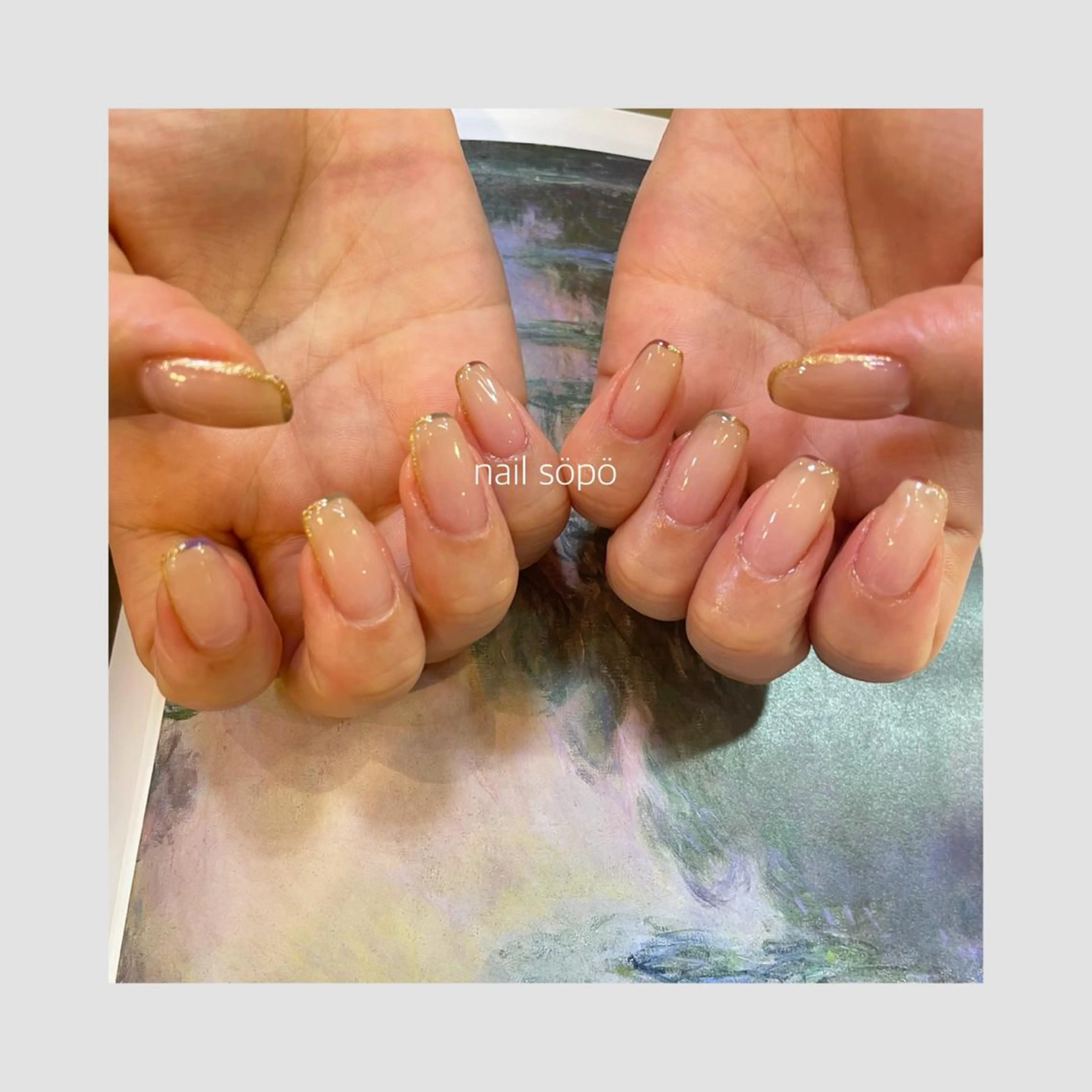 ネイル 自由が丘✳︎奥沢 nail söpöのネイルデザイン