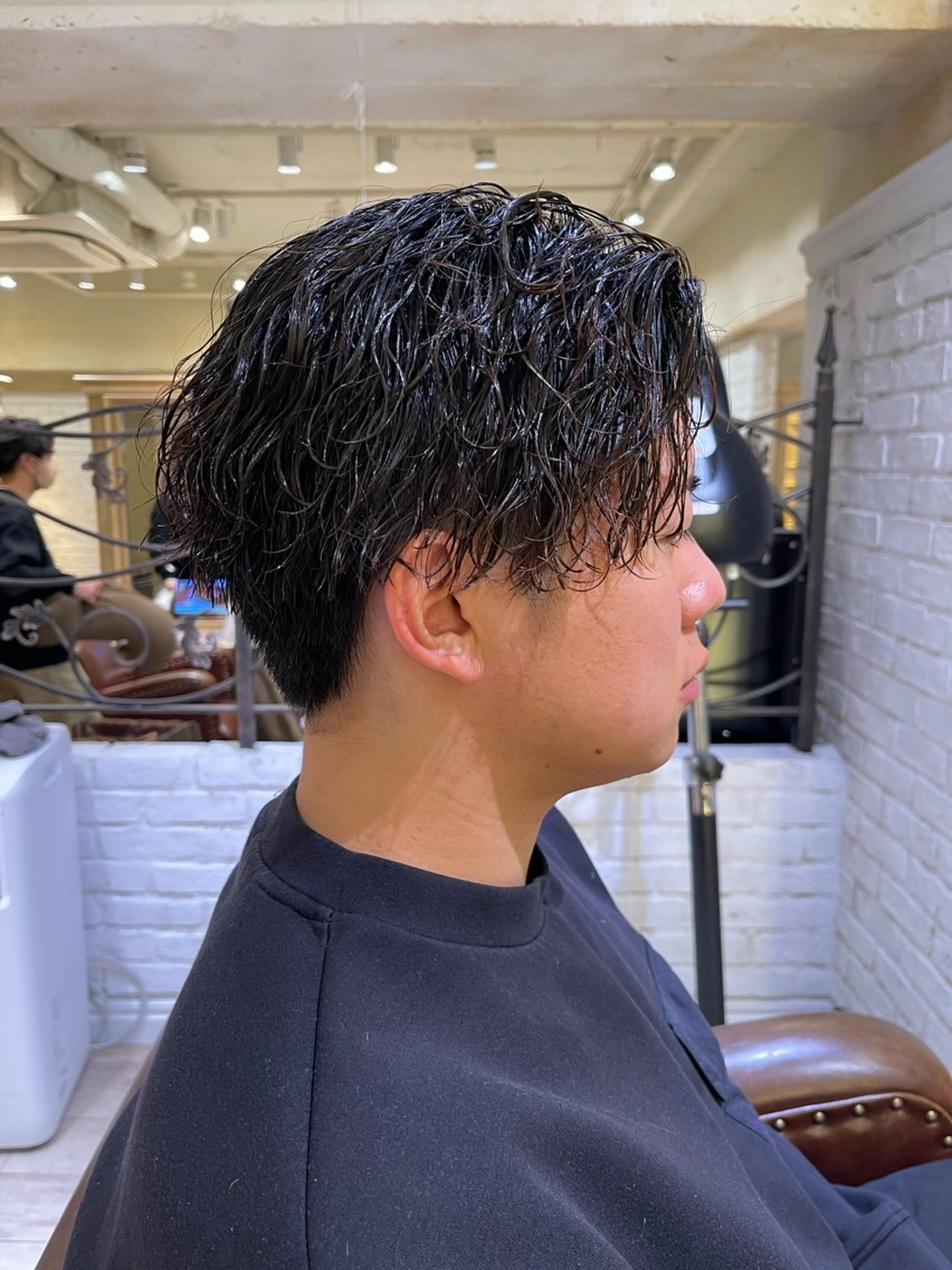ショート メンズ luce所属・千代 夏輝のヘアスタイル