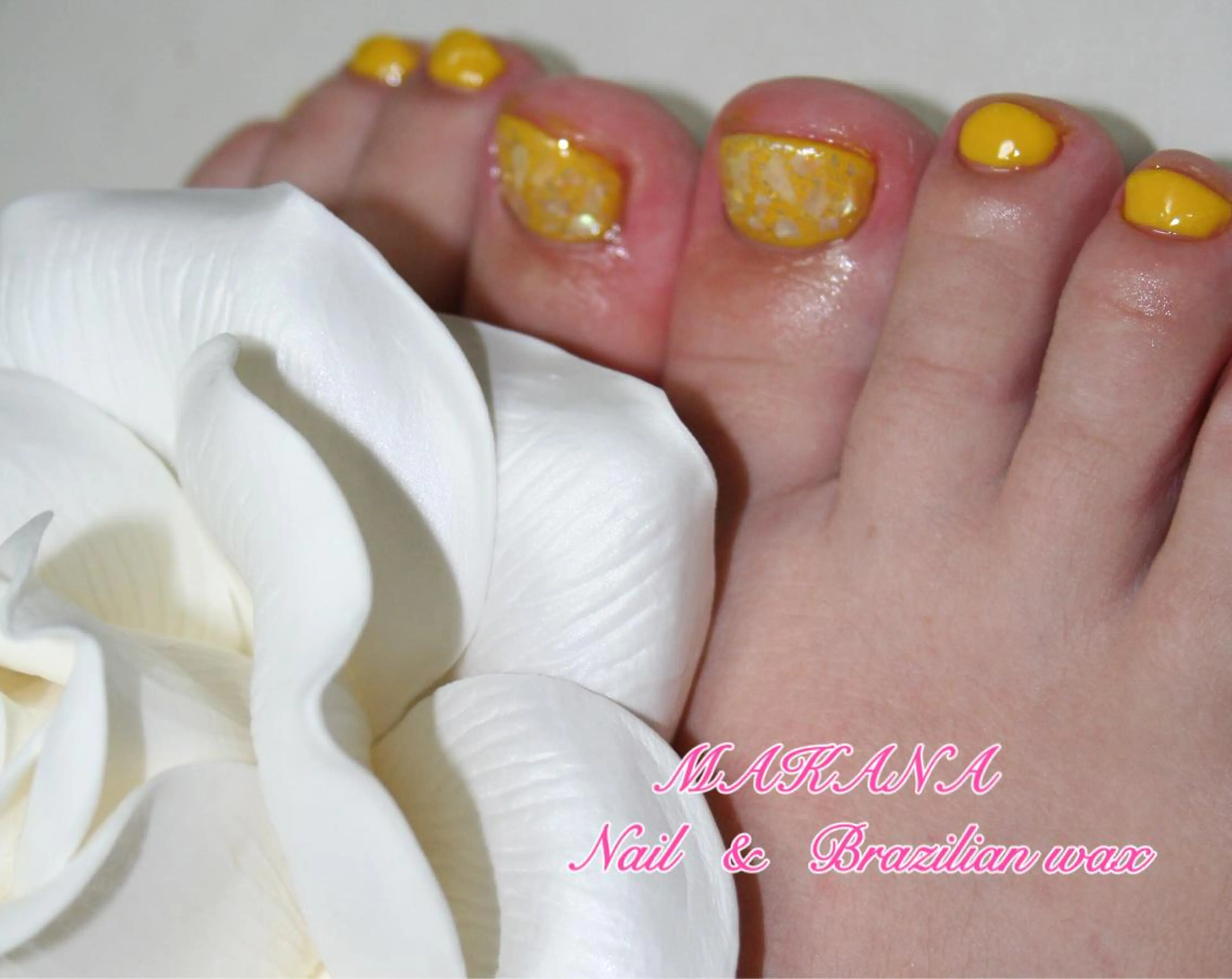 ネイル アートネイル キラキラネイル ラメ(グリッター) ハンドネイル フットネイル MAKANA所属・鈴木 ユニのネイルデザイン