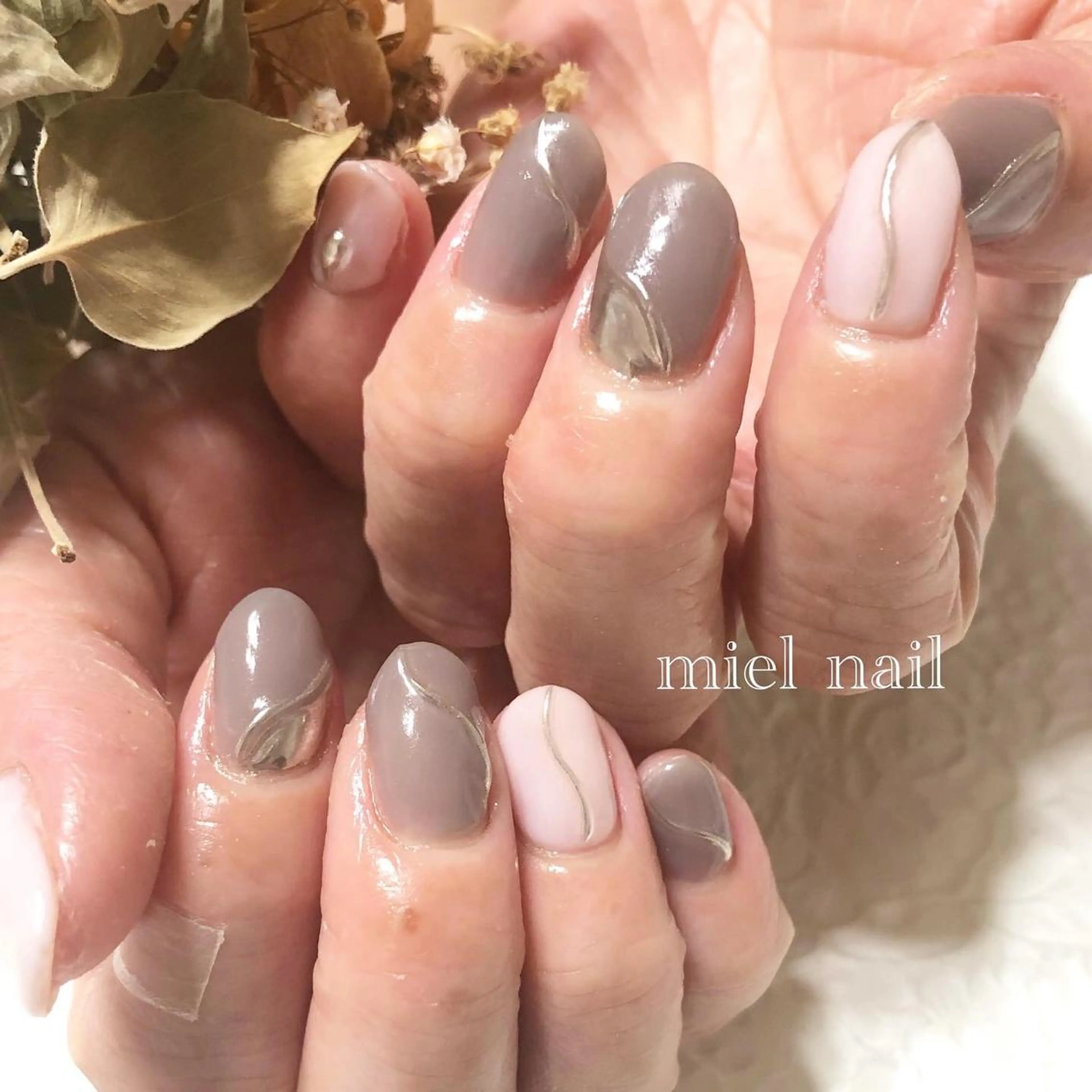 ネイル ハンドネイル miel nailのネイルデザイン
