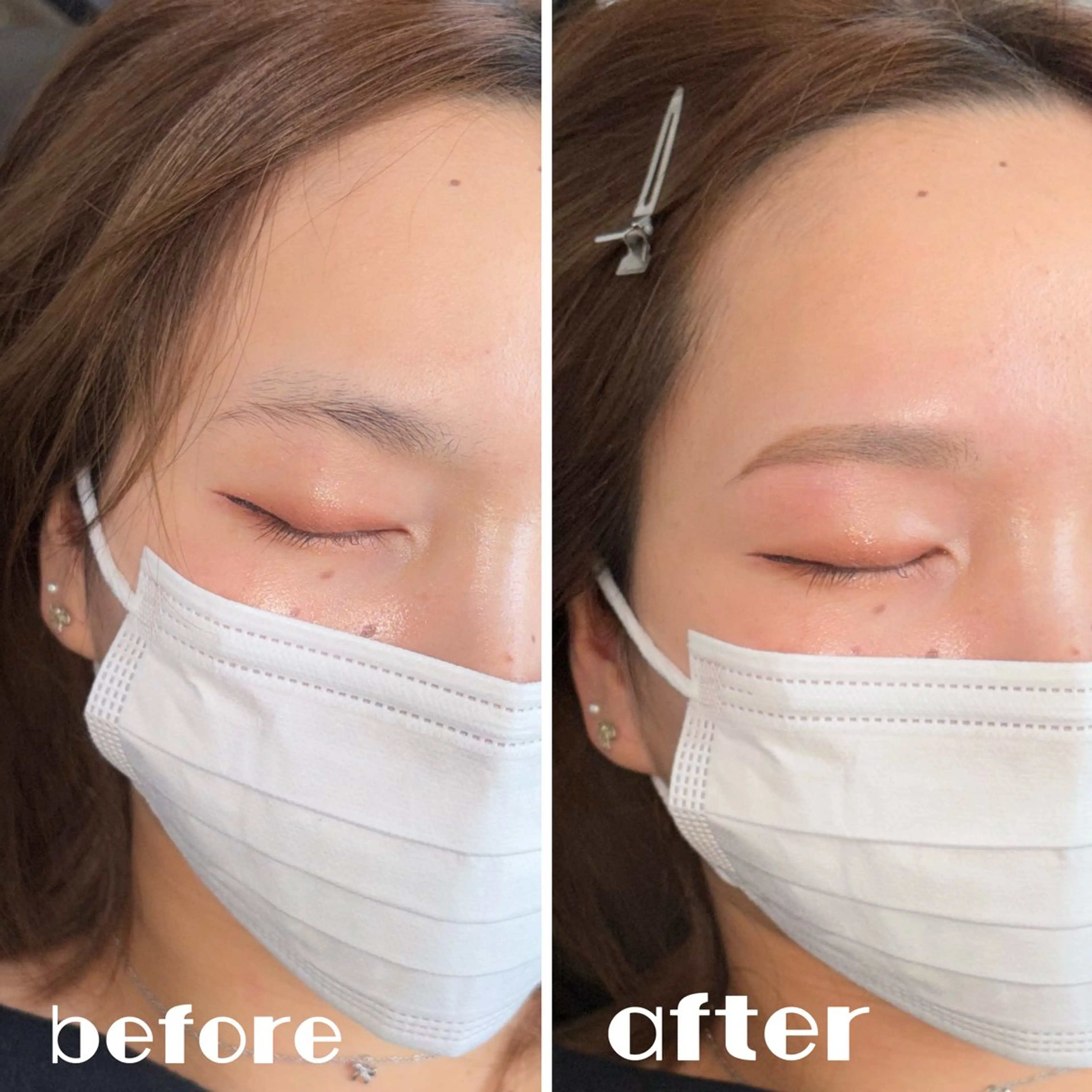 アイブロウ ハリウッドブロウリフト メンズアイブロウ 眉毛ワックス脱毛 ワックス脱毛 LAND🫧🎀 Ayakaの眉毛・アイブロウイメージ