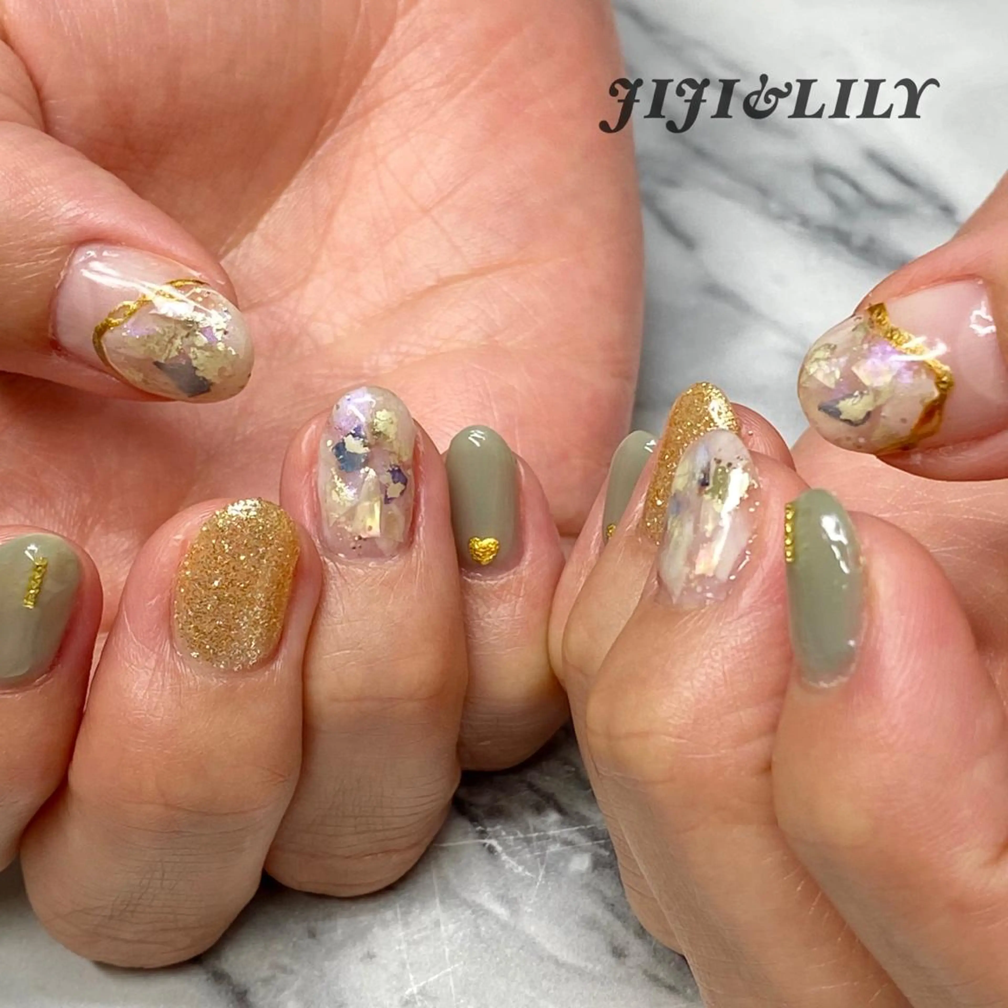 ネイル ニュアンスネイル 豊田 圭子のネイルデザイン