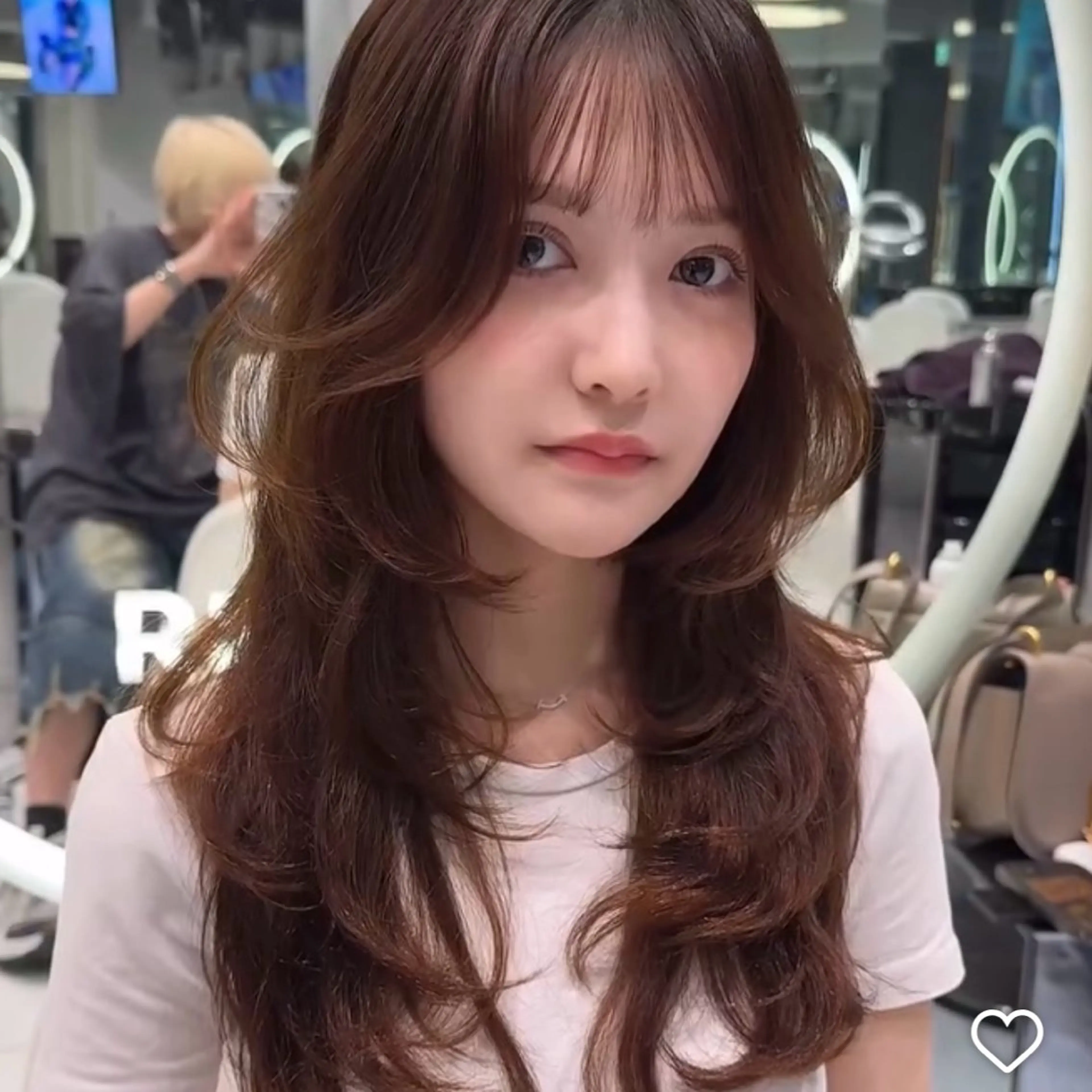 ロング ハイレイヤー レイヤーカット REDEAL SHIBUYA所属・maya/レイヤー カット/ミインパーマのヘアスタイル