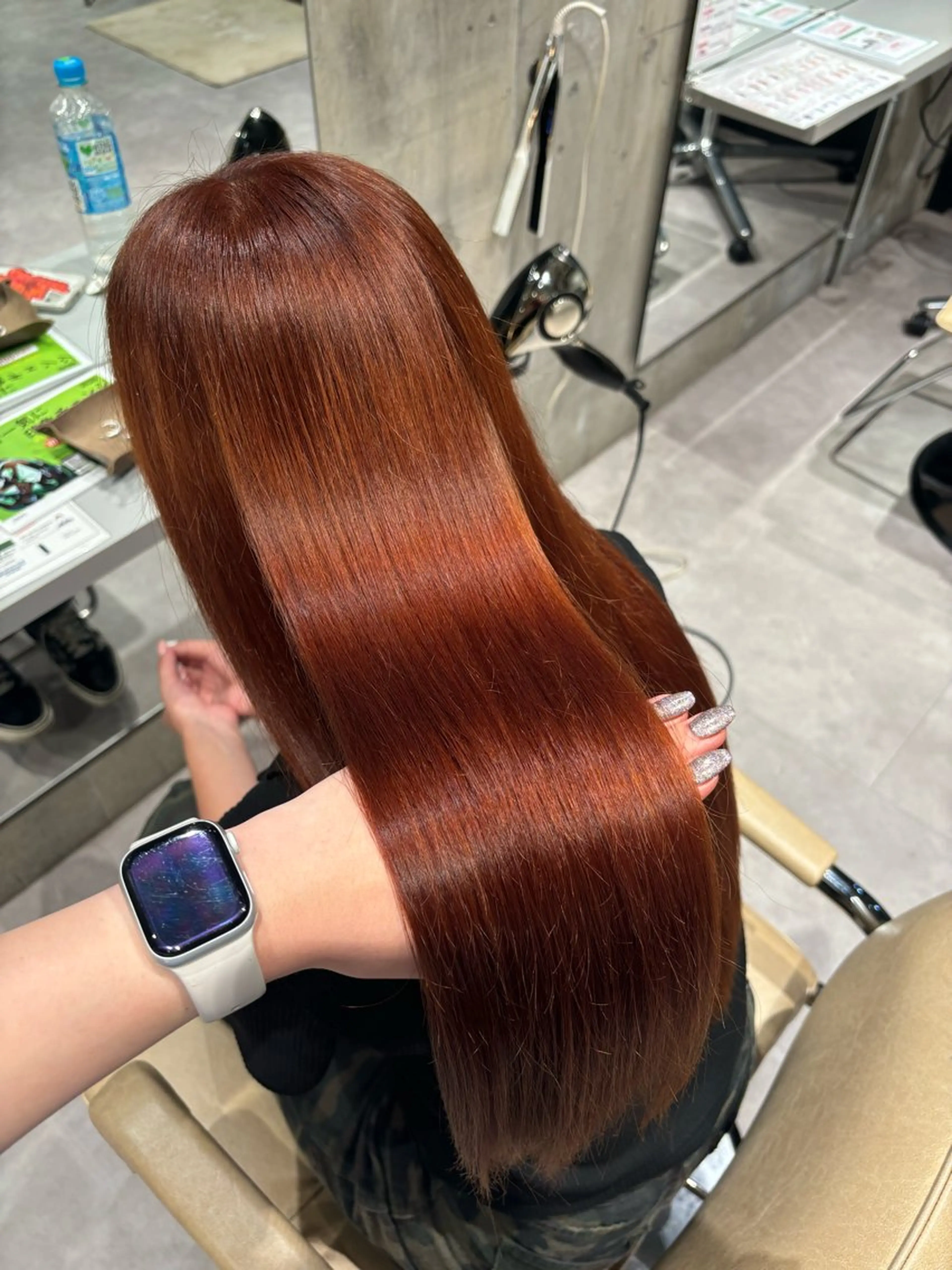 ロング カット ヘアカラー トリートメント 無料ショートカット 募集中🌟ちひりのヘアスタイル